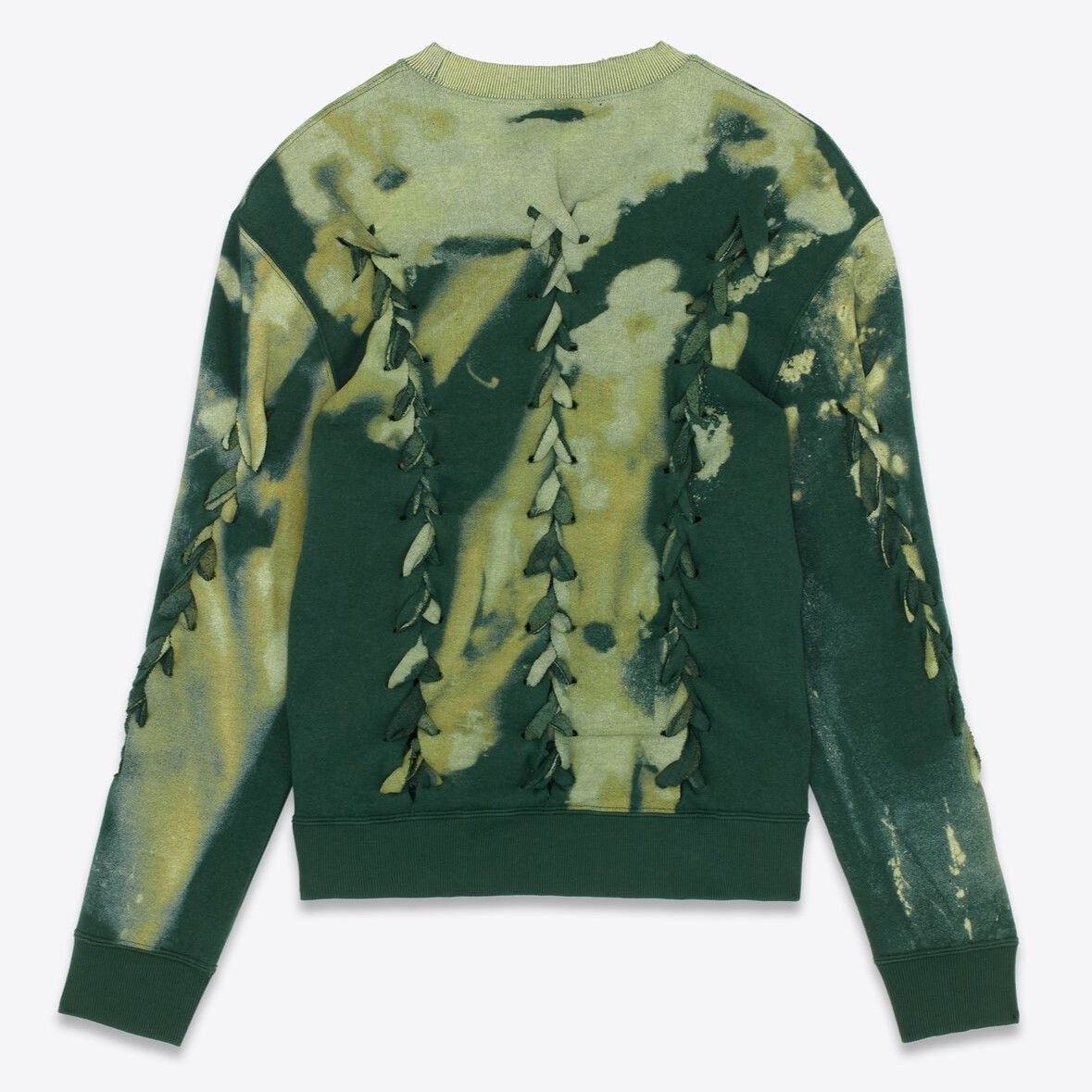 Saint Laurent Paris o1bcso1str1124 Tie Dye Sweatshirt in Multicolor Size US L / EU 52-54 / 3 - 2 Thumbnail