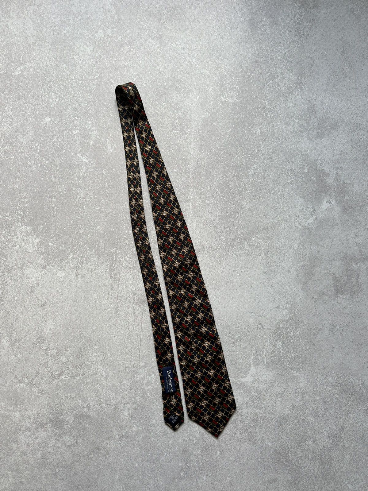 Burberry × Designer × Vintage Ties Burberrys of London Vintage 100% silk Size ONE SIZE - 1 Thumbnail