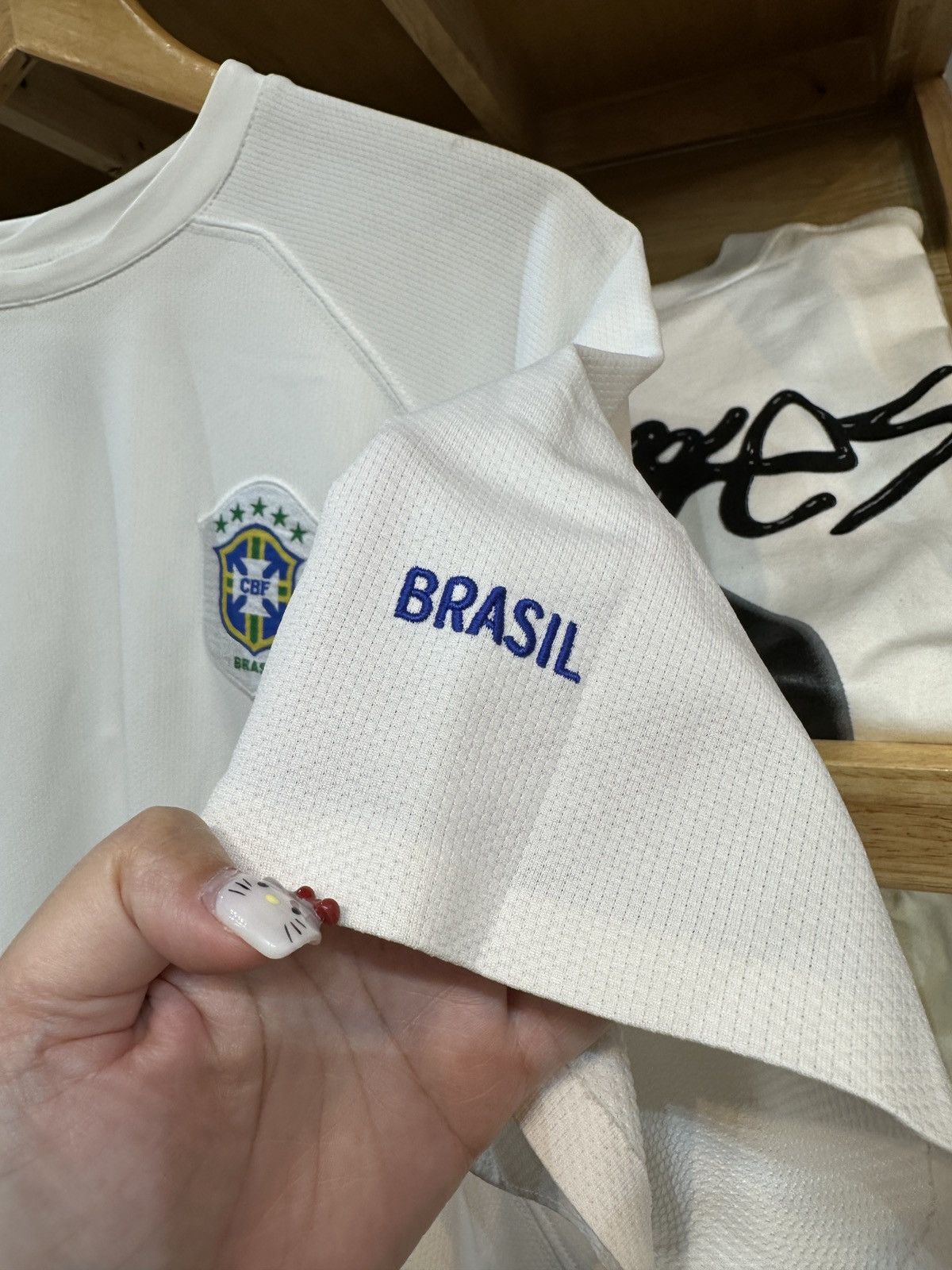 Vintage Brazil 🇧🇷 2006-07 Nike T90 Training Sphere Dry Jersey