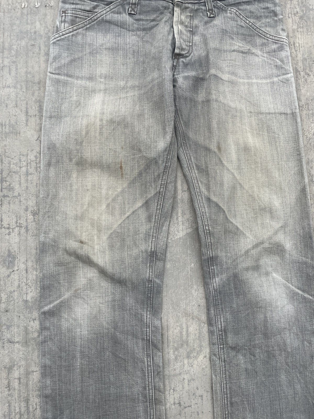 Japanese Brand 2000s JAPANESE BRAND INED HOMME MUD WASH SKINNY JEANS Size US 31 - 3 Thumbnail