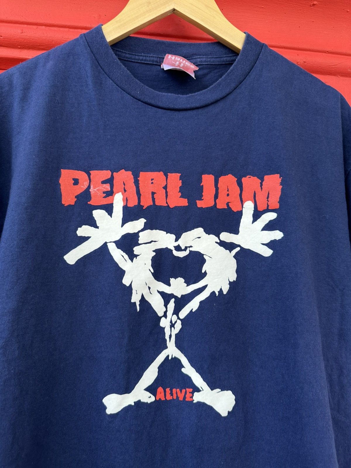 Band Tees Vintage 90s Pearl Jam Alive Tee Size US L / EU 52-54 / 3 - 3 Thumbnail