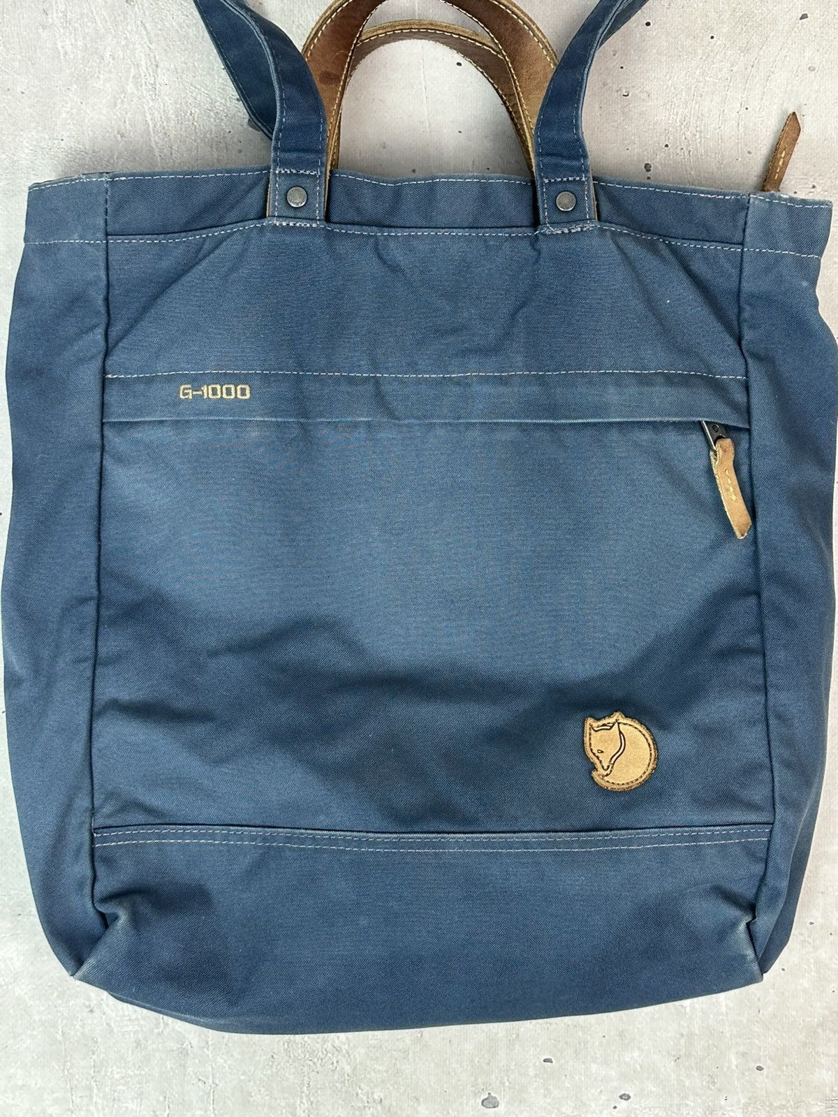 Fjallraven Fjallraven Totepack No. 1 Blue G-1000 Convertible Bag Size ONE SIZE - 3 Thumbnail