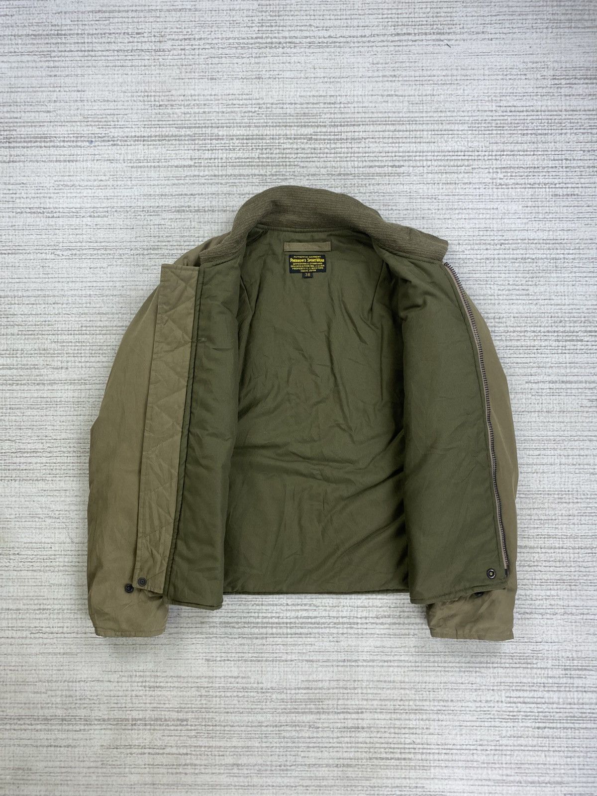 Buzz Rickson's 🔥🔥80s Pherrow’s Military Buzz Rickson’s Bomber Jacket Size US M / EU 48-50 / 2 - 6 Thumbnail