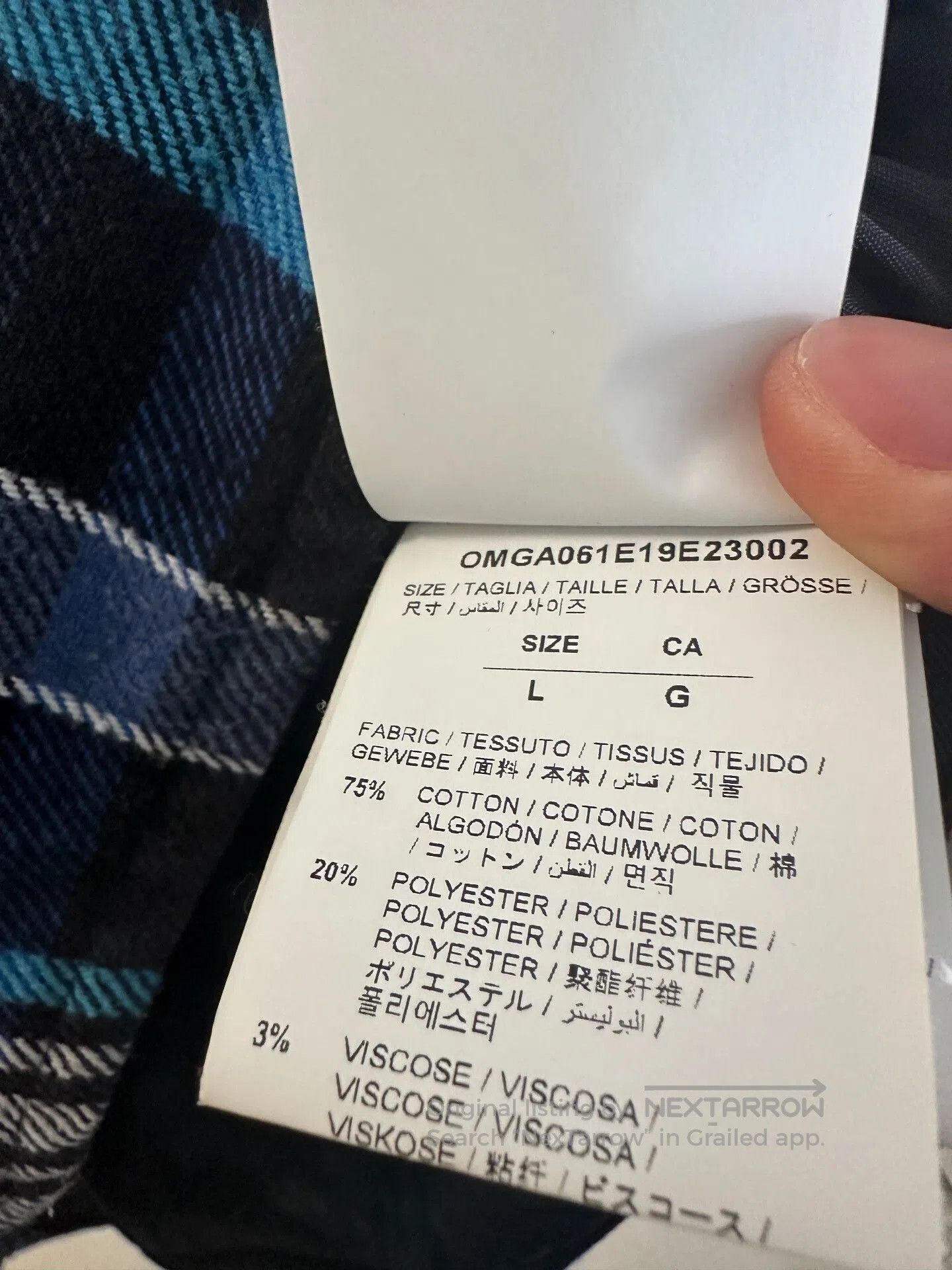 Off-White Off-White Black Jacket Size L. Size US L / EU 52-54 / 3 - 7 Thumbnail