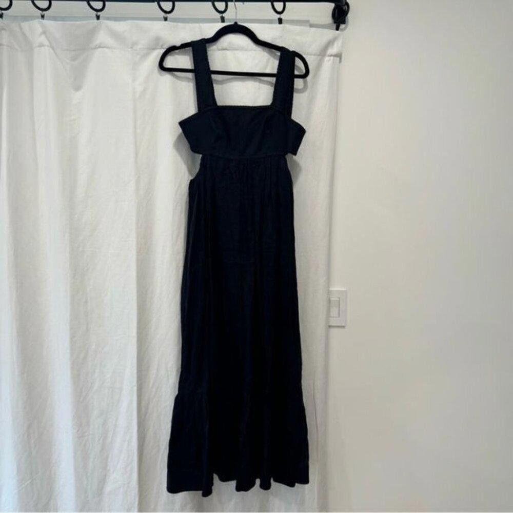 Designer NWT Zimmermann Ramie midi dress Size XS / US 0-2 / IT 36-38 - 1 Thumbnail