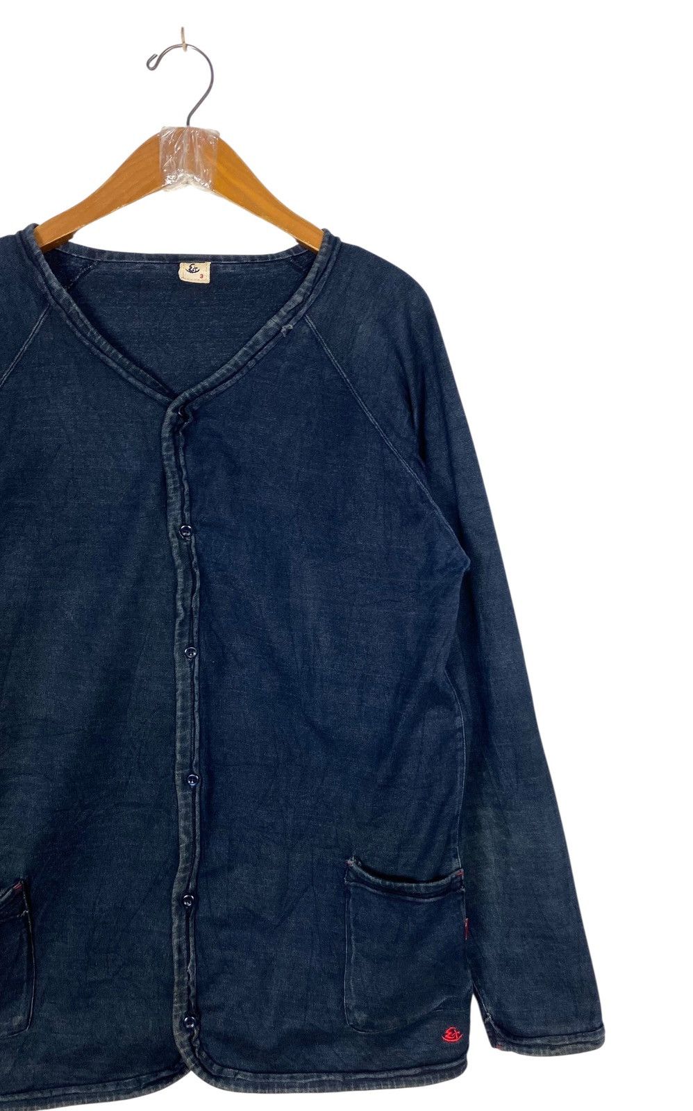 Eternal Rare‼️ Vintage Eternal Cardigan Indigo Size US M / EU 48-50 / 2 - 3 Thumbnail