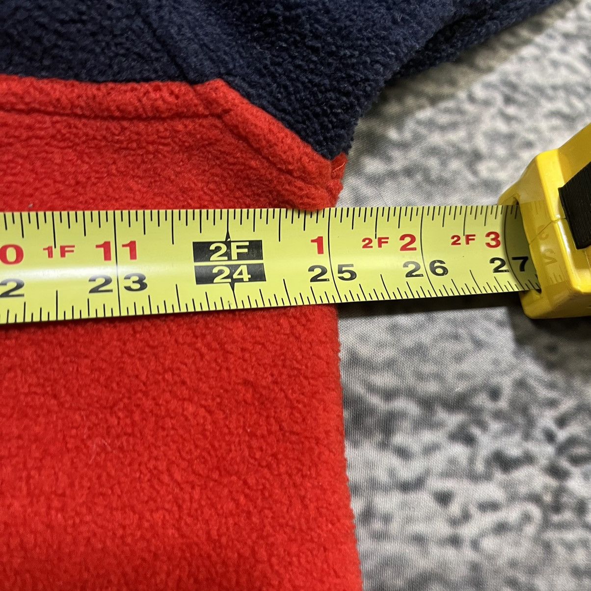 Tommy Hilfiger Vintage Tommy Hilfiger Skater Logo 1/4 Zip Fleece Sweater Size US XL / EU 56 / 4 - 8 Thumbnail