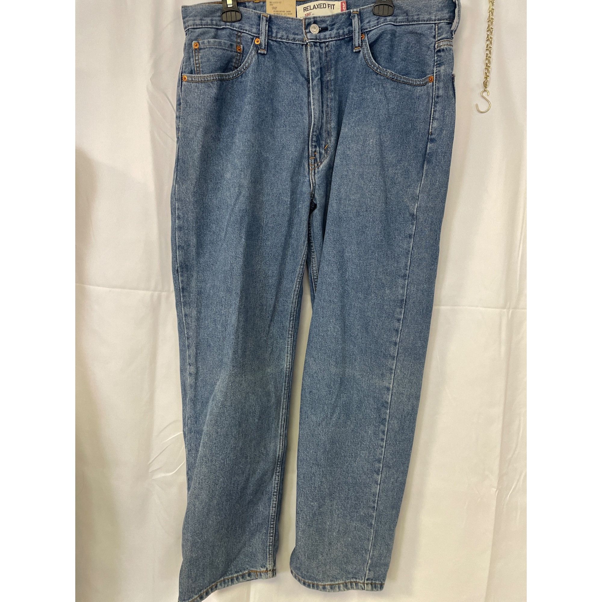 Levi's Levi's Strauss Men's Blue Jeans Relaxed Fit 38 x 30 SKU 5991 Size US 38 / EU 54 - 1 Thumbnail