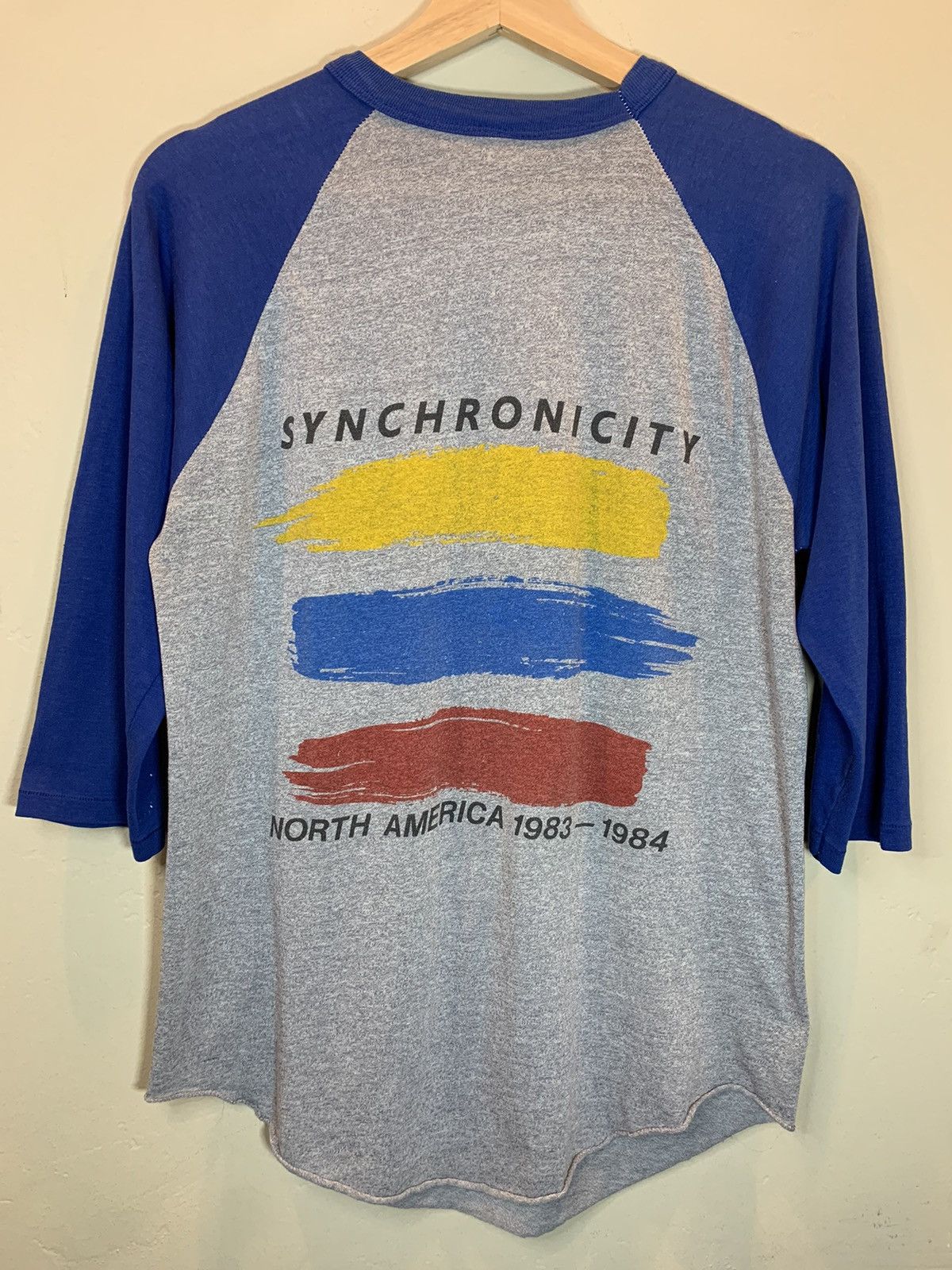Band Tees × Vintage RARE* Vintage 1983 The Police Synchronicity Tour Sting Shirt Size US L / EU 52-54 / 3 - 2 Thumbnail