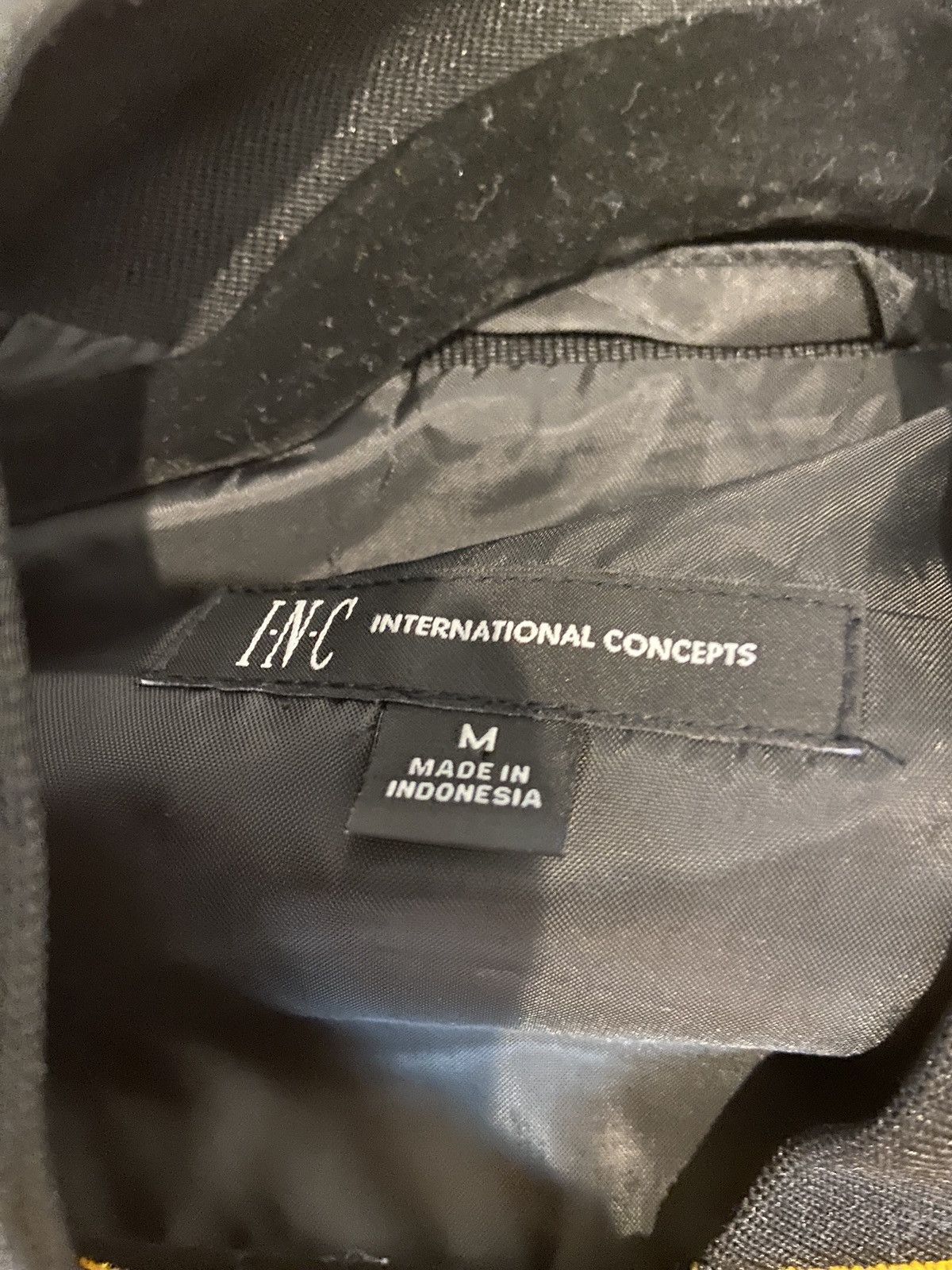 Designer × I.N.C I.N.C. Suede Bomber in Gold Size US M / EU 48-50 / 2 - 4 Thumbnail