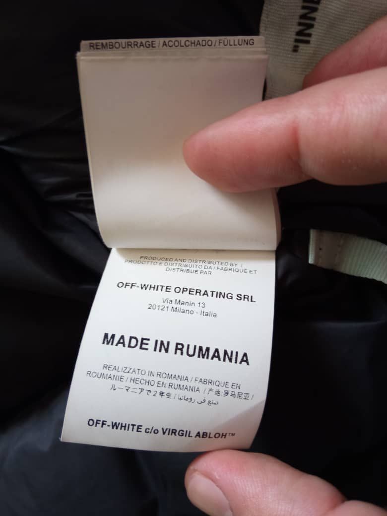 Off-White Off White Downjacket Size US L / EU 52-54 / 3 - 16 Thumbnail