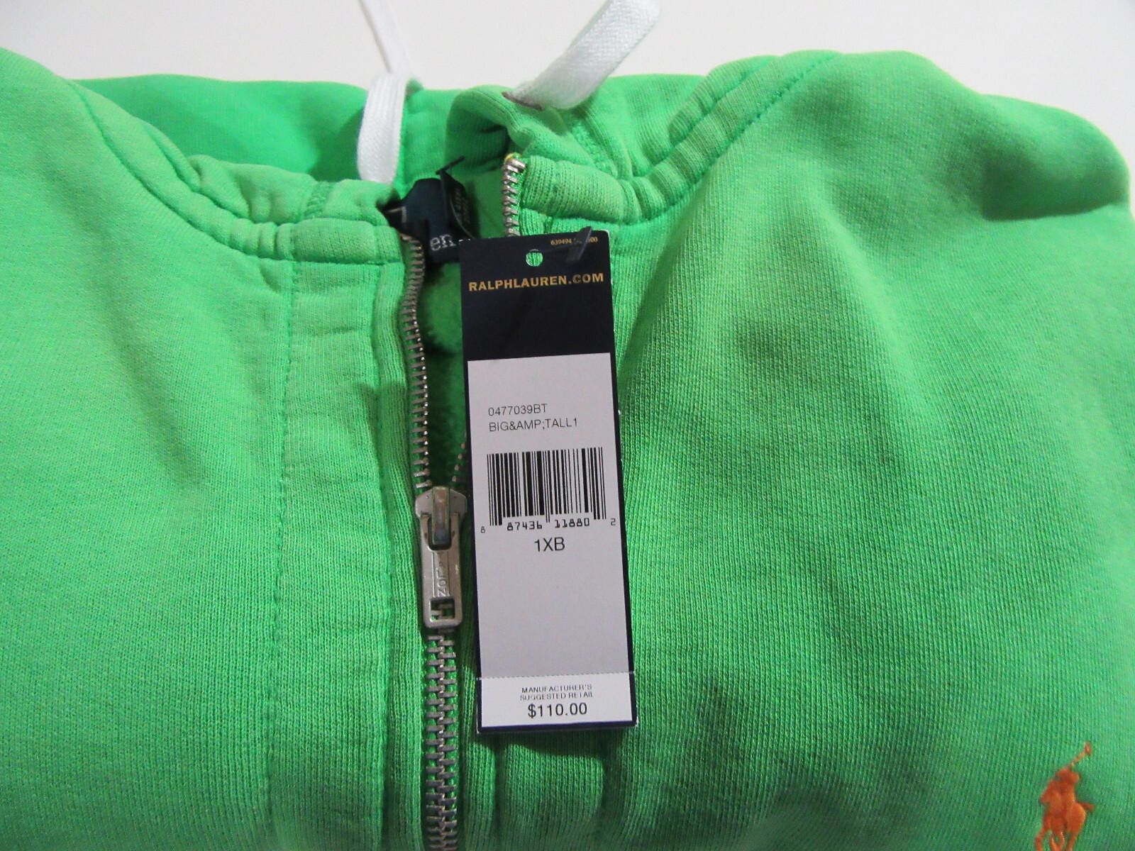 Polo Ralph Lauren Polo Ralph Lauren Mens Big & Tall Hoodie Size 1XB Red NWT Size US M / EU 48-50 / 2 - 11 Thumbnail