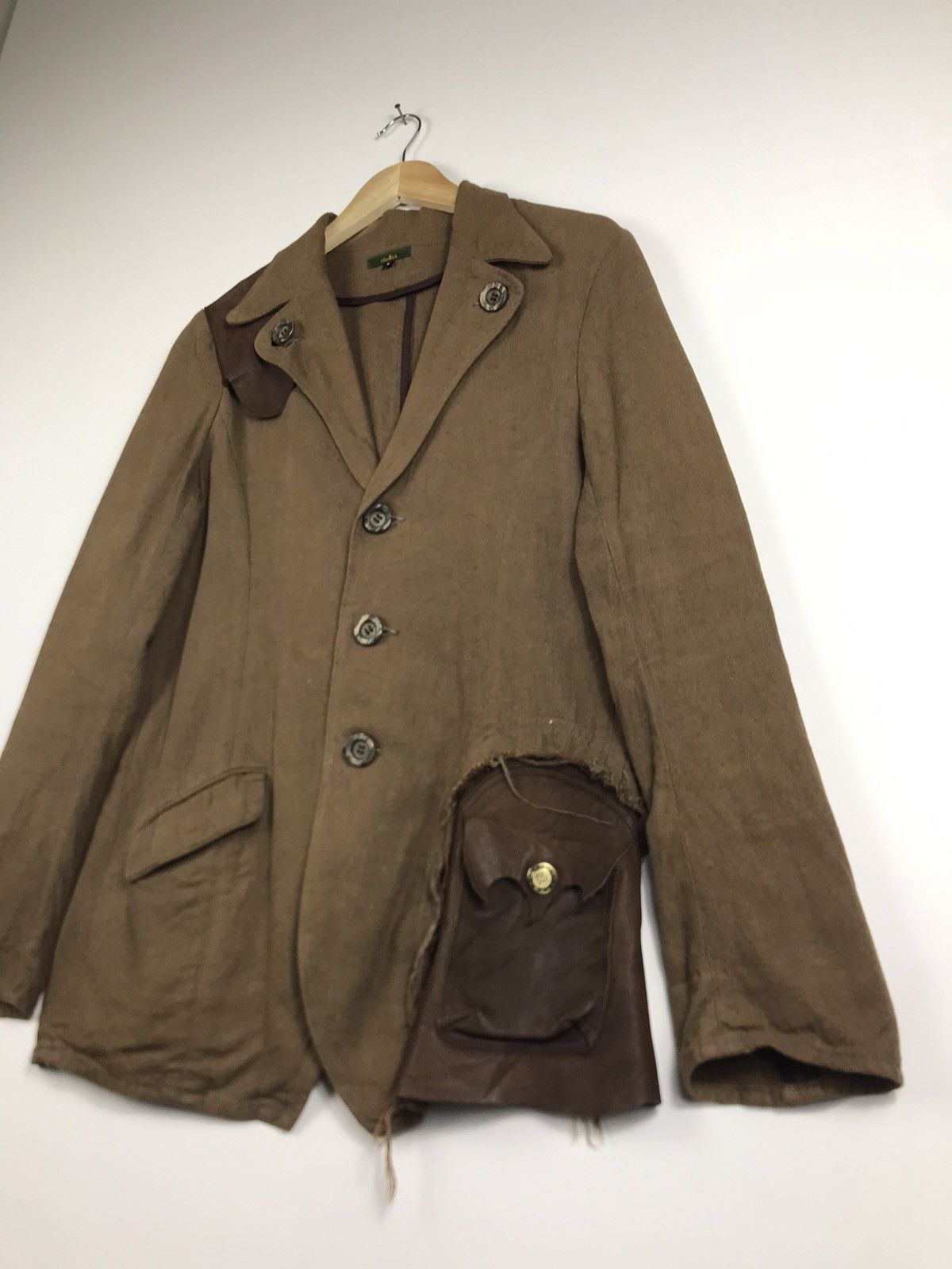 Obelisk ⚡️Rare Design Obelisk Leather Coat Jacket Size US S / EU 44-46 / 1 - 3 Thumbnail