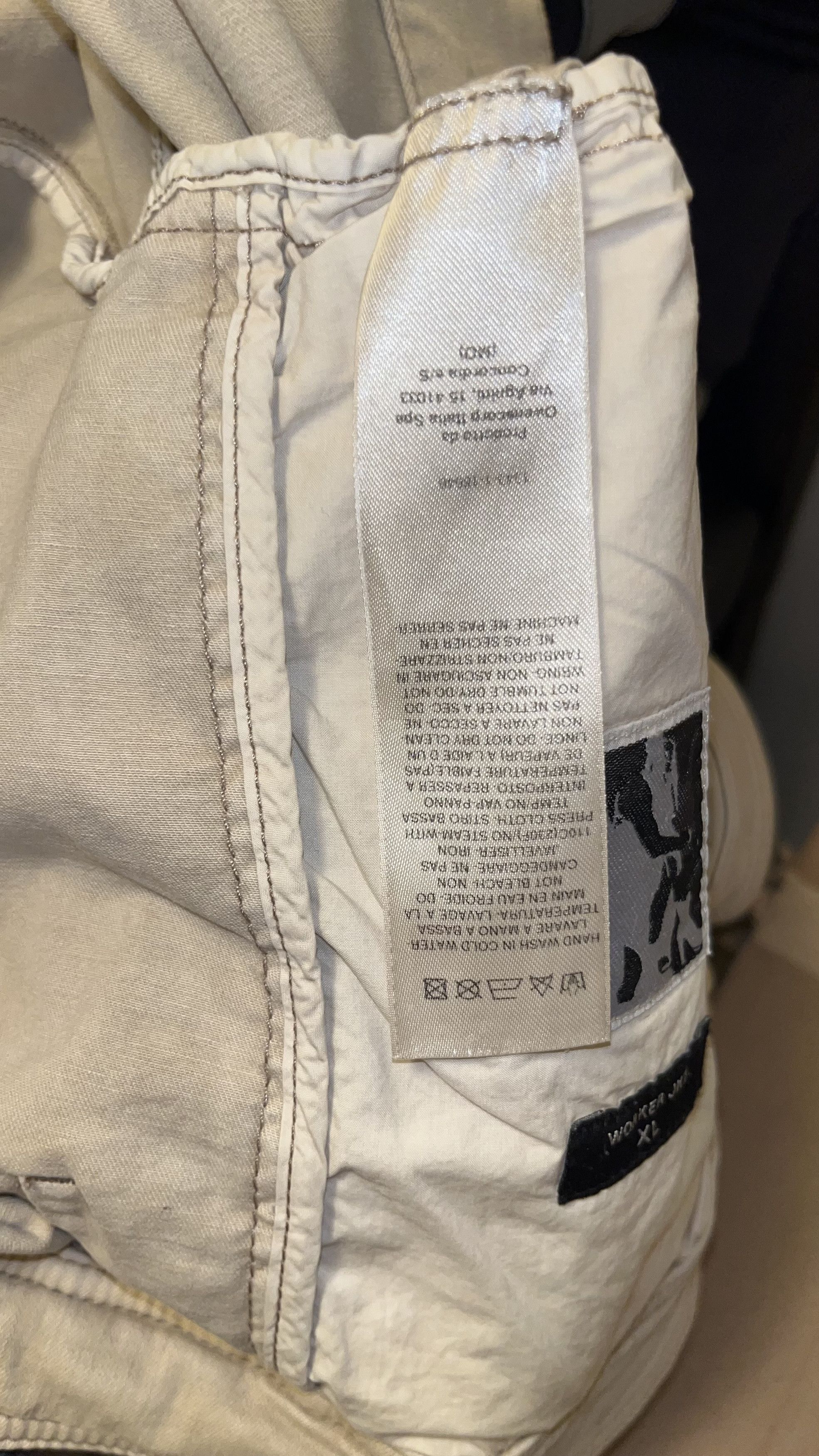 Rick Owens Drkshdw rick owen’s worker jacket mineral small Size US S / EU 44-46 / 1 - 5 Thumbnail