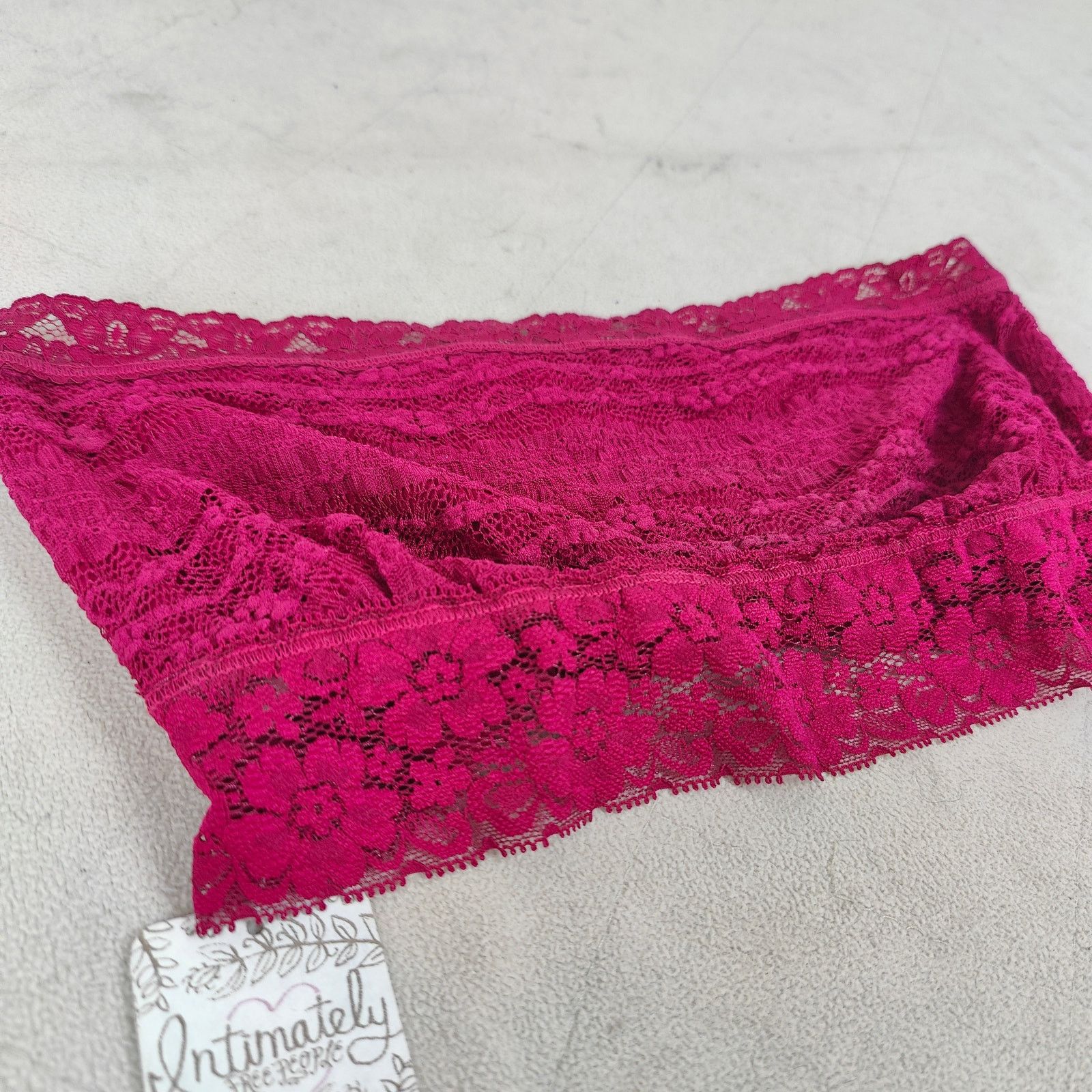 Free People Free People Bring Me Another Bandeau Bra Womens Large Pink Size ONE SIZE - 2 Thumbnail