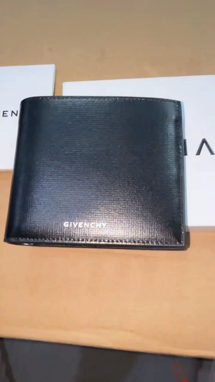 Givenchy 4G Classic Full Imprint 4G Pattern Foldover Leath