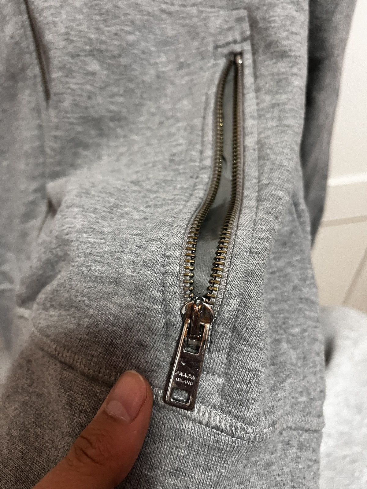 Prada Vintage Prada Tab Zip Hoodie Jacket Size US XL / EU 56 / 4 - 11 Thumbnail
