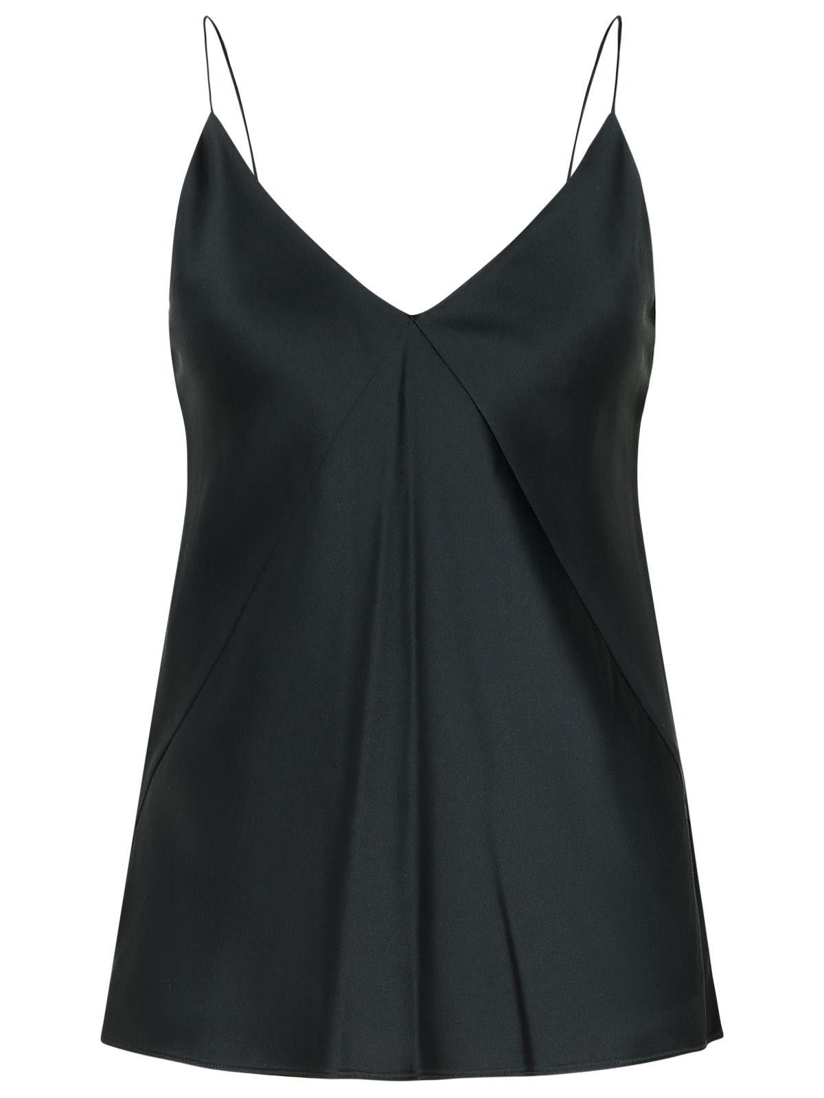 Max Mara MAX MARA 'Metello' Black Silk Top Size XS / US 0-2 / IT 36-38 - 1 Thumbnail