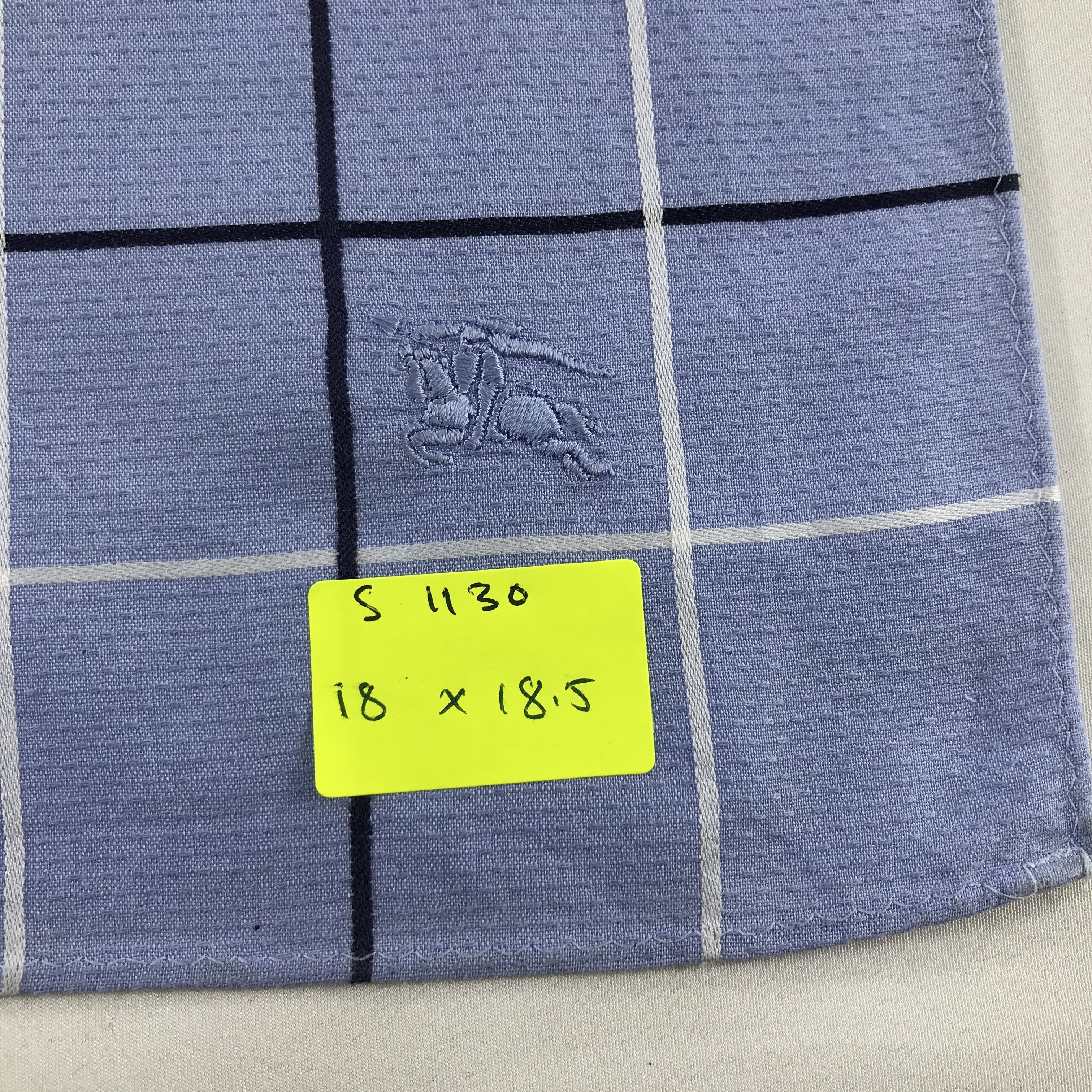 Burberry × Vintage Burberry Bandana / Handkerchief / Neckerchief - S1130 Size ONE SIZE - 5 Thumbnail