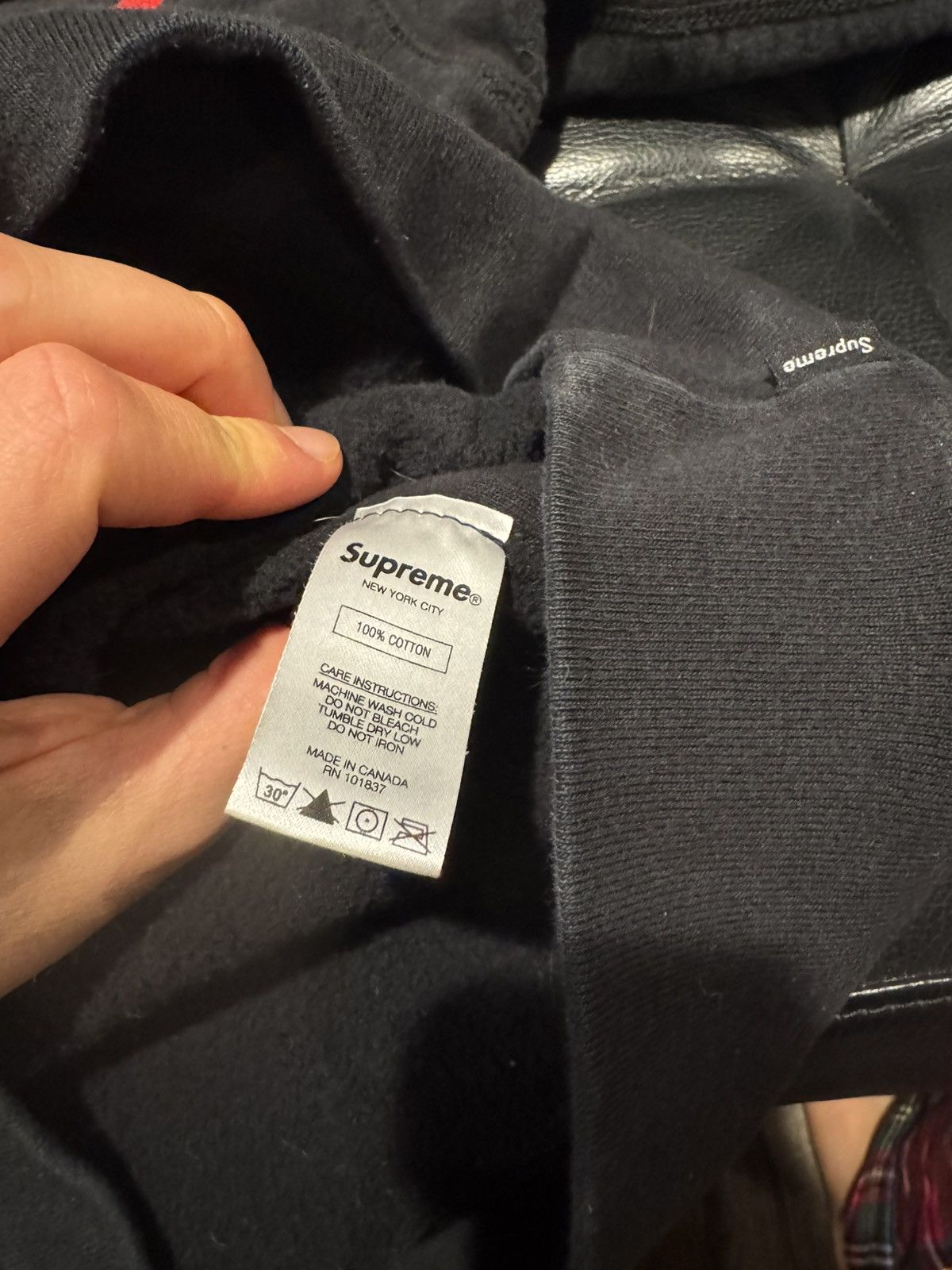 Supreme Supreme Mirrored Logo Hooded Sweatshirt - F/W 2019 - Size M Size US M / EU 48-50 / 2 - 5 Thumbnail