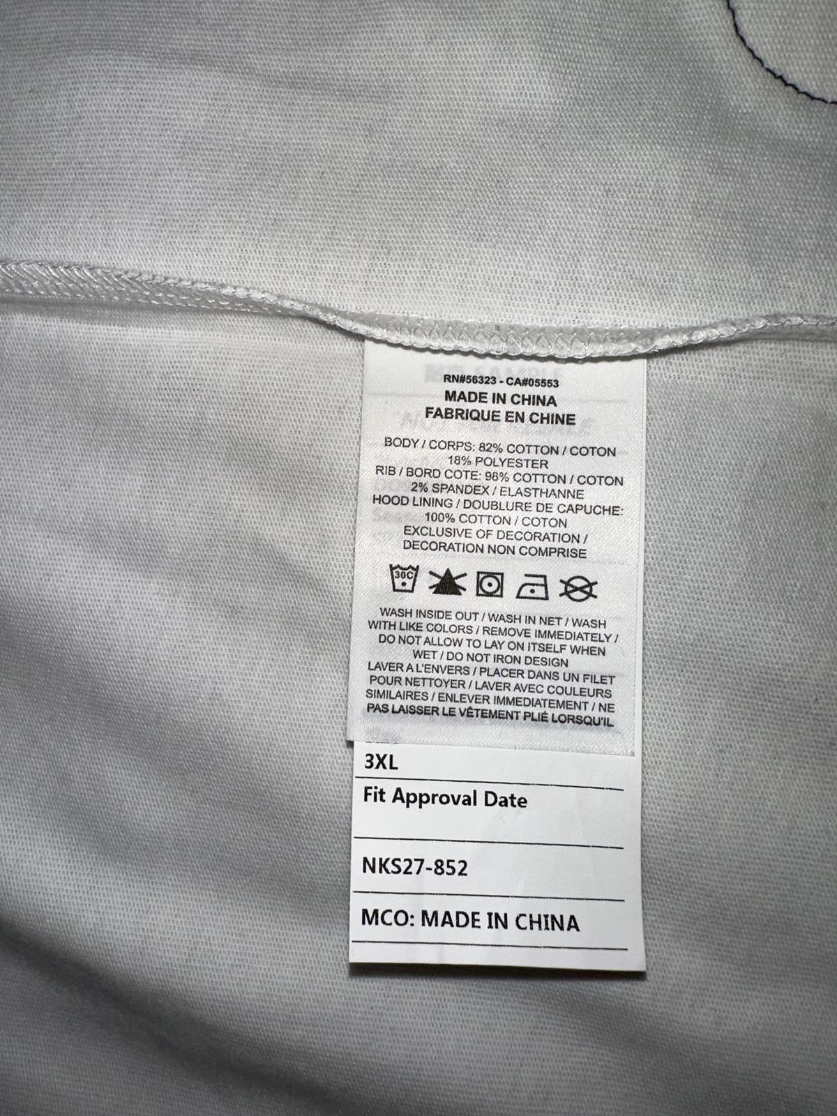 Nike Jordan Men’s Nina Chanel Abney White T-shirt Sample Size US XXL / EU 58 / 5 - 7 Thumbnail