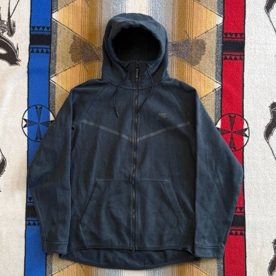 Nike Nike Tech Fleece Full Zip Hoodie Sweatshirt Men Large Black Gym Workout Size US L / EU 52-54 / 3 - 2 Thumbnail