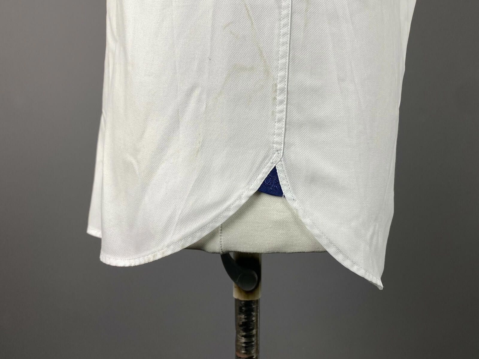 The Kooples The Kooples White Cotton Fitted Button Down Shirt Size M Size M / US 6-8 / IT 42-44 - 6 Thumbnail