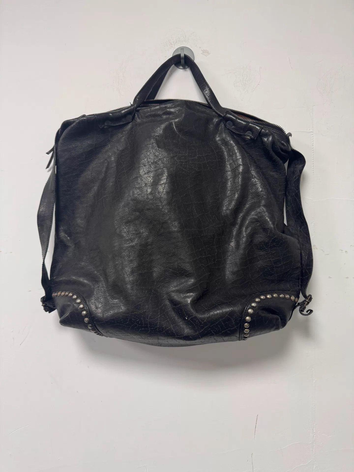 Other HTC Vintage Waxed Cowhide Large Tote Bag Size ONE SIZE - 2 Thumbnail
