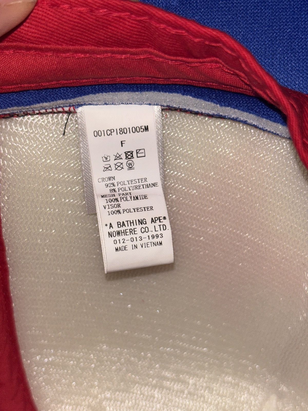 Bape Bape Sta Mesh Cap Size ONE SIZE - 4 Thumbnail