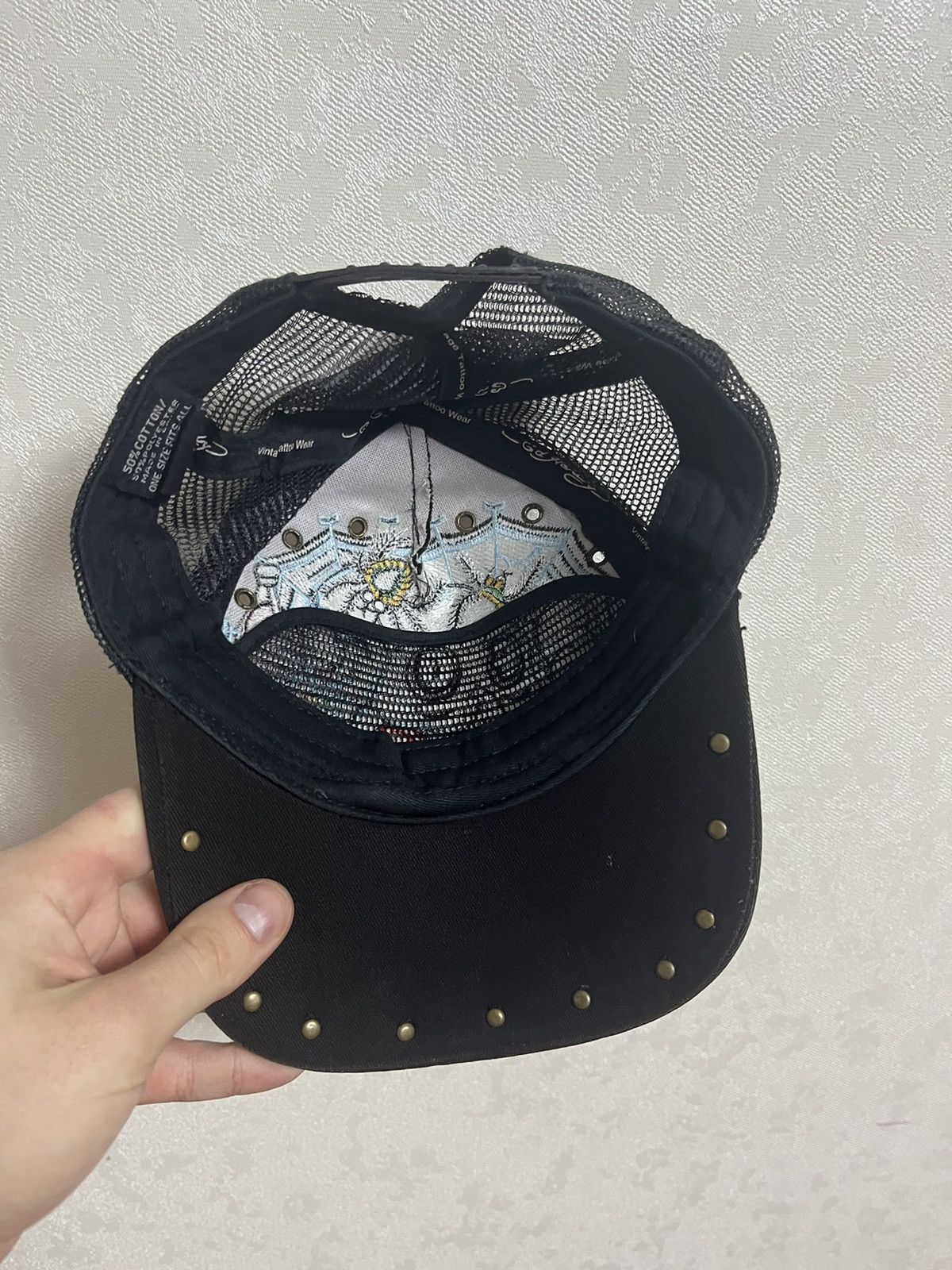 Ed Hardy Ed Hardy by Christian Audigier Vintage y2k Cap Size ONE SIZE - 3 Thumbnail