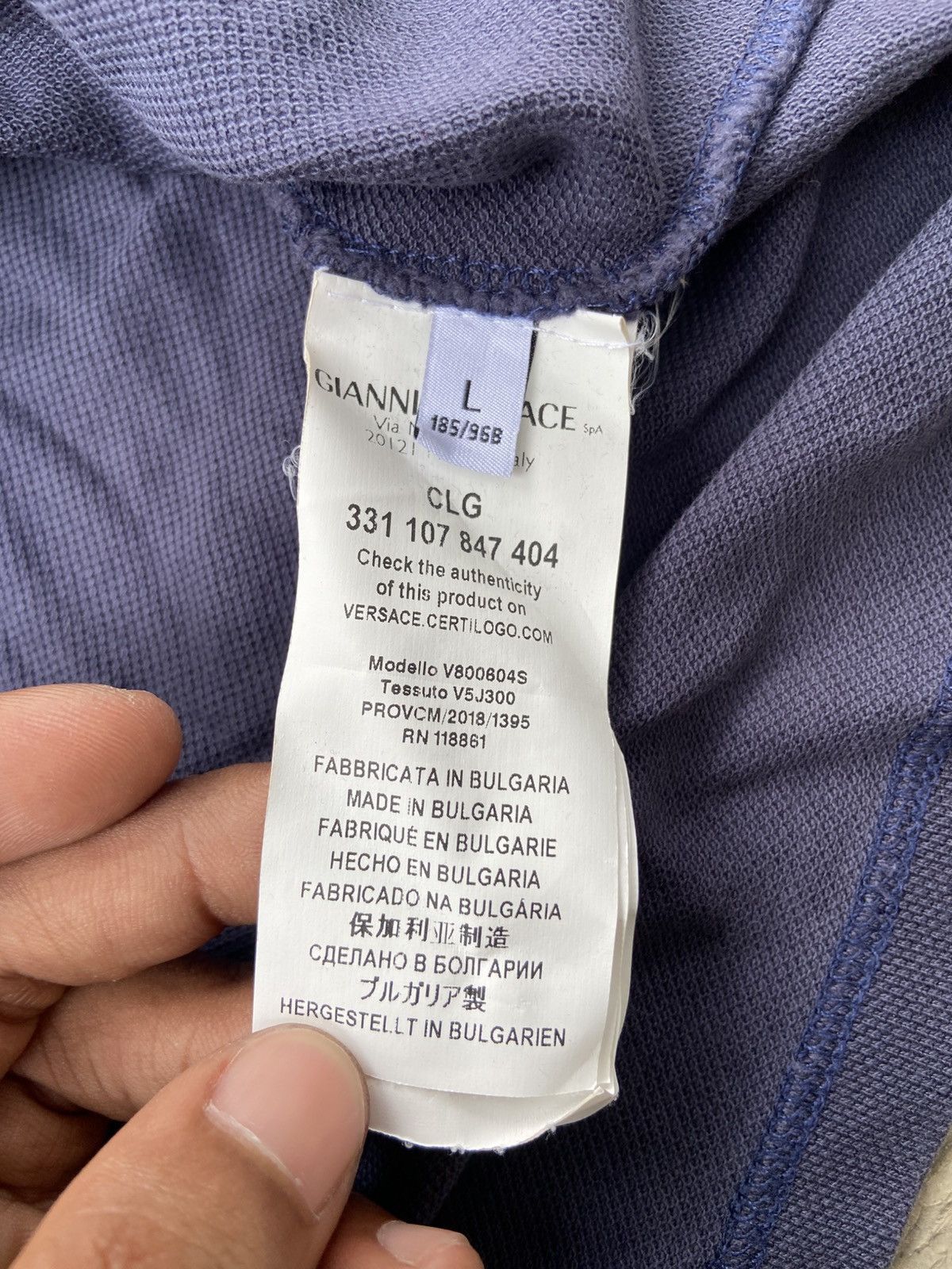 Versace 2018 Versace Collection - Medusa Polo Shirt Size US L / EU 52-54 / 3 - 6 Thumbnail