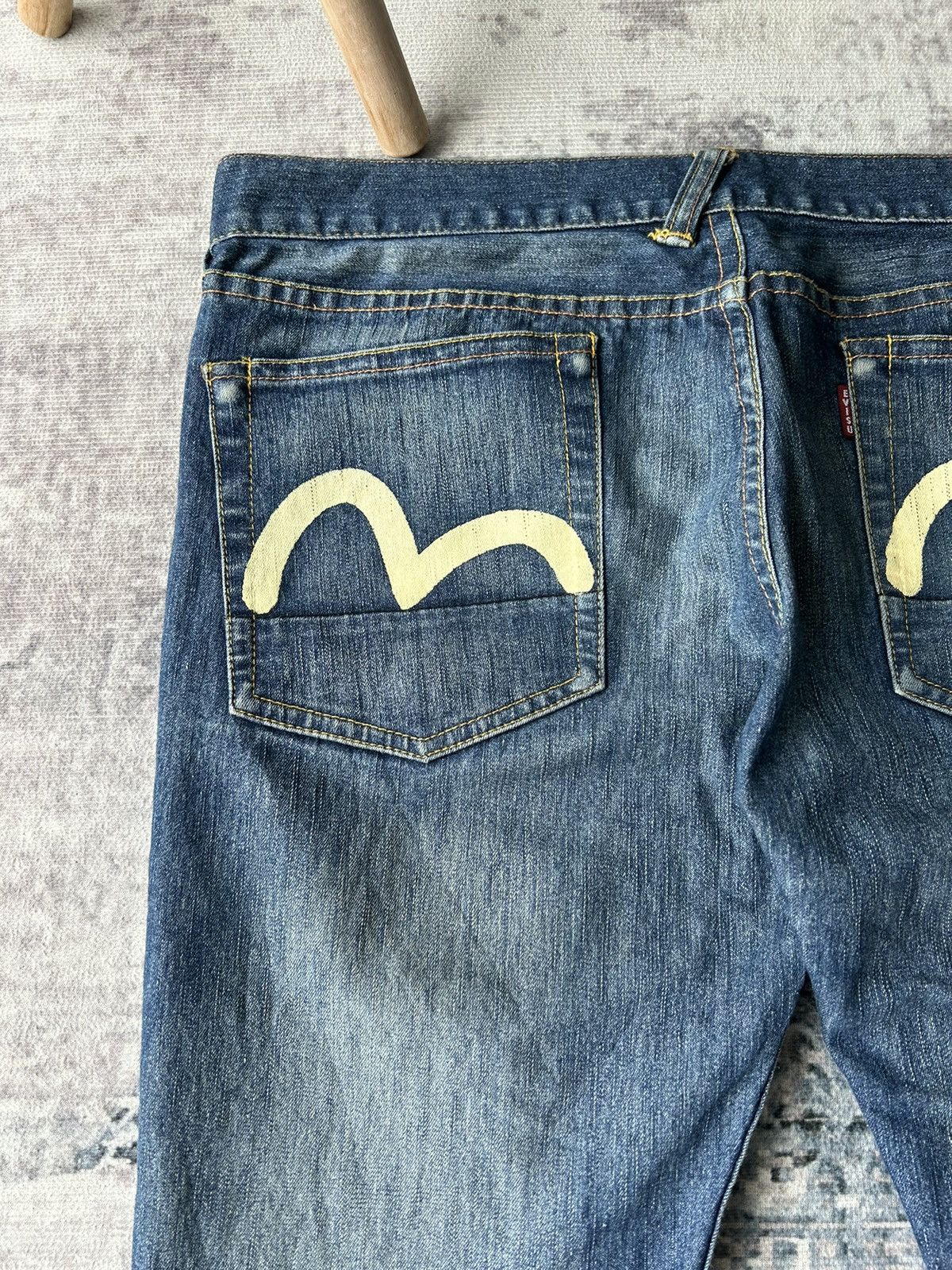 Evisu Evisu Donna Pocket Jeans Size 32" / US 10 / IT 46 - 3 Thumbnail
