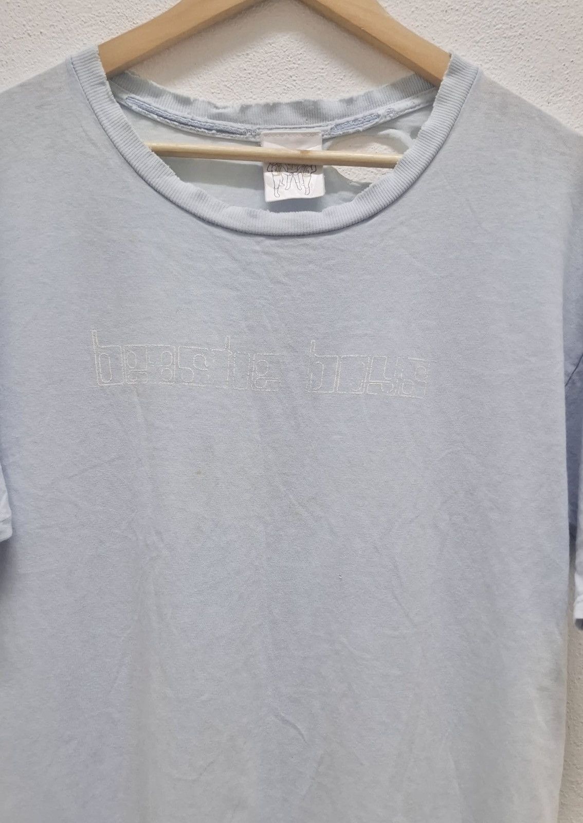 Band Tees × Vintage Vtg Sun Faded Distressed Thrashed- Beastie Boys Hello Nasty Size US L / EU 52-54 / 3 - 2 Thumbnail