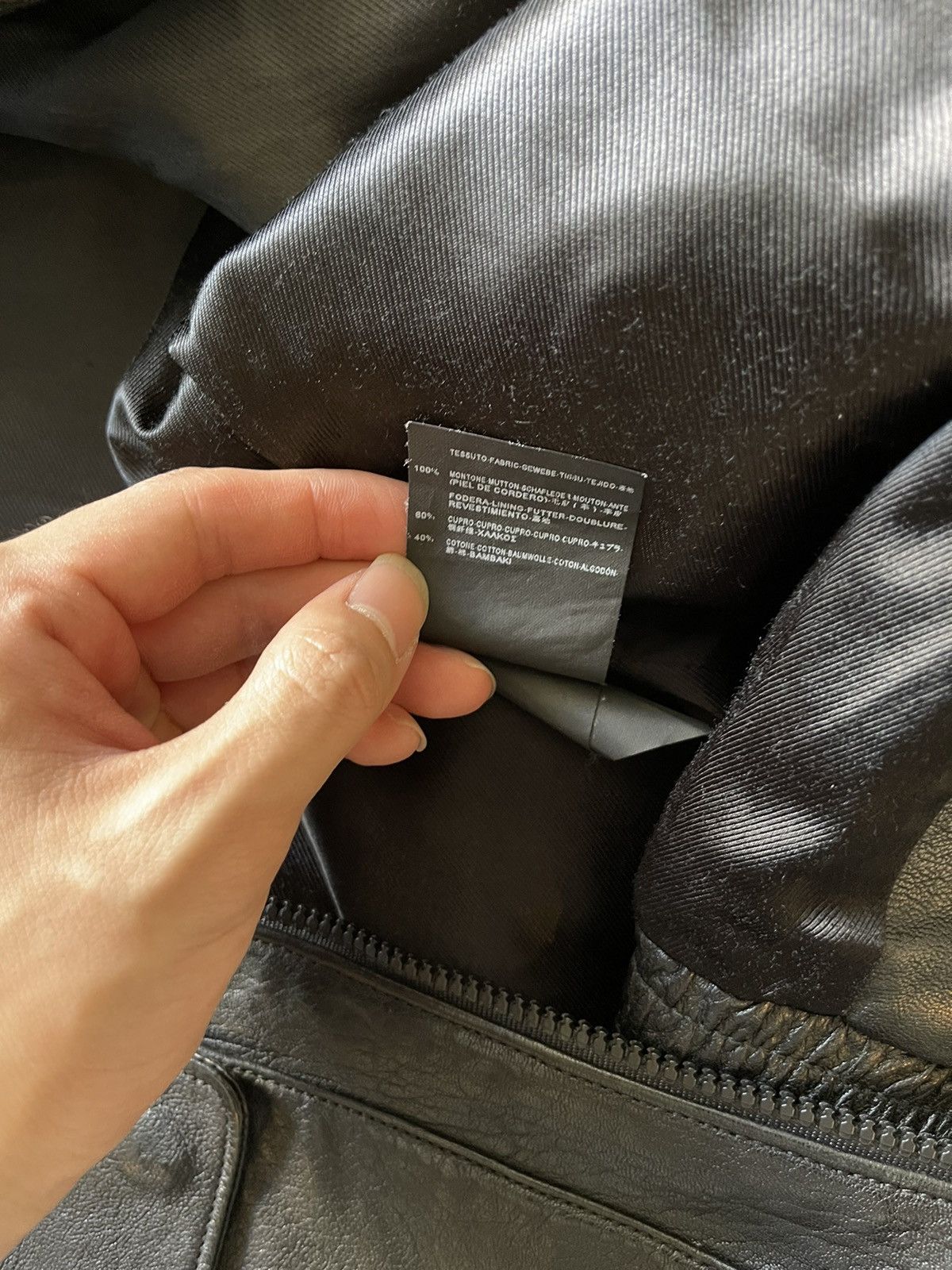 Hedi Slimane × Saint Laurent Paris 15AW Leather A-2 Jacket Size US M / EU 48-50 / 2 - 5 Thumbnail