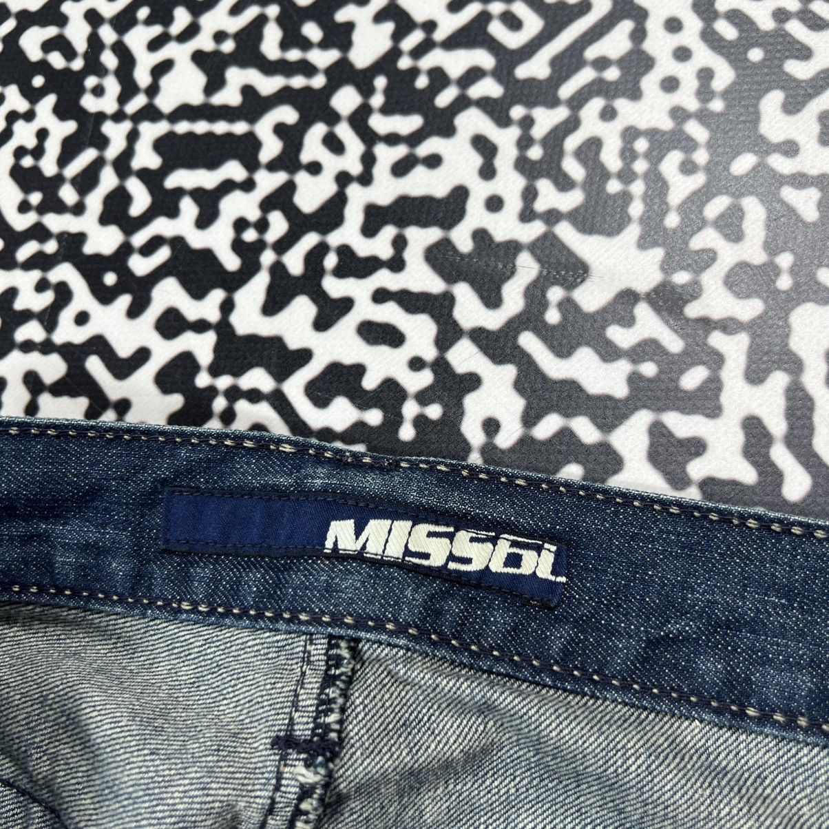 Miss Sixty Vintage Y2K Miss Sixty Japanese Patchwork Style Retro Jeans Size 29" - 17 Thumbnail