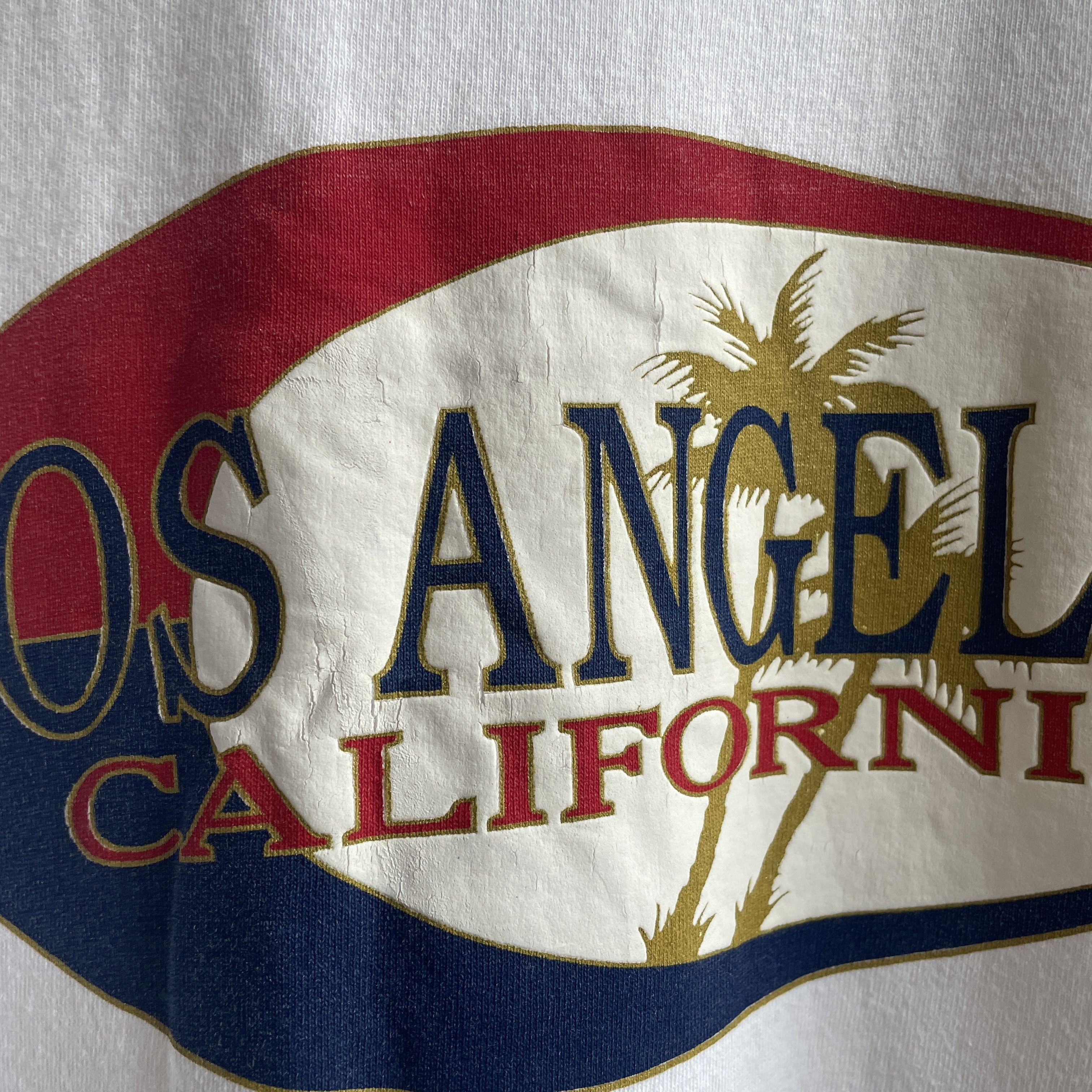 Vintage Los Angeles California Vintage 90s T-Shirt Size XL Size US XL / EU 56 / 4 - 4 Thumbnail