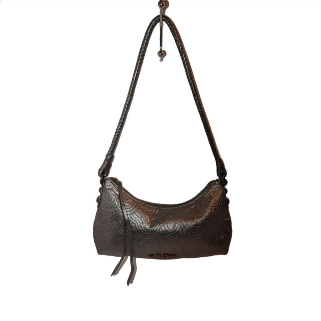 Elliott Elliott Lucca Metallic Silver Hobo Bag Size ONE SIZE - 1 Thumbnail