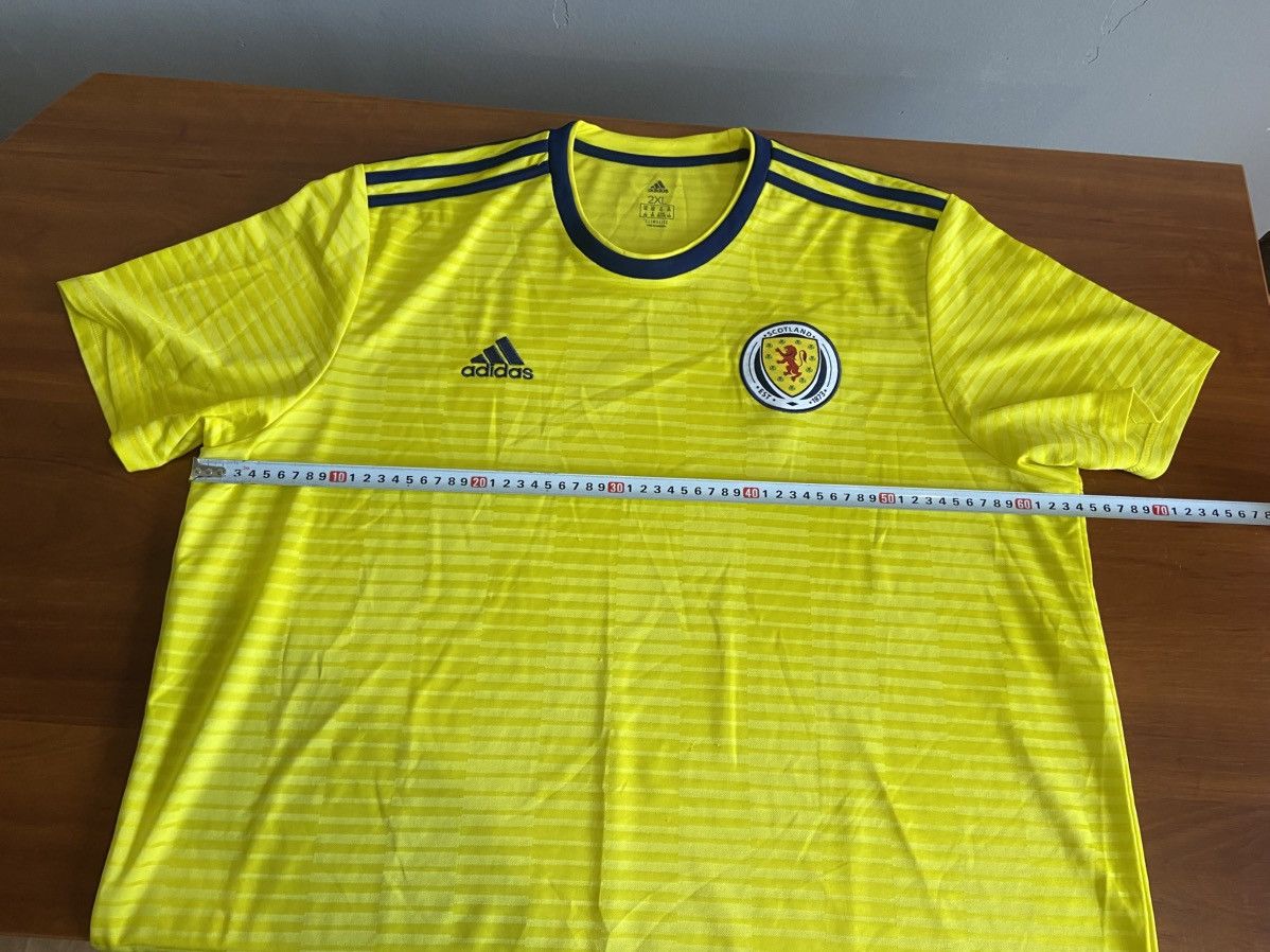 Adidas 2018/19 Adidas Scotland Team Away Home Soccer Jersey Sz 2XL Size US XXL / EU 58 / 5 - 12 Thumbnail
