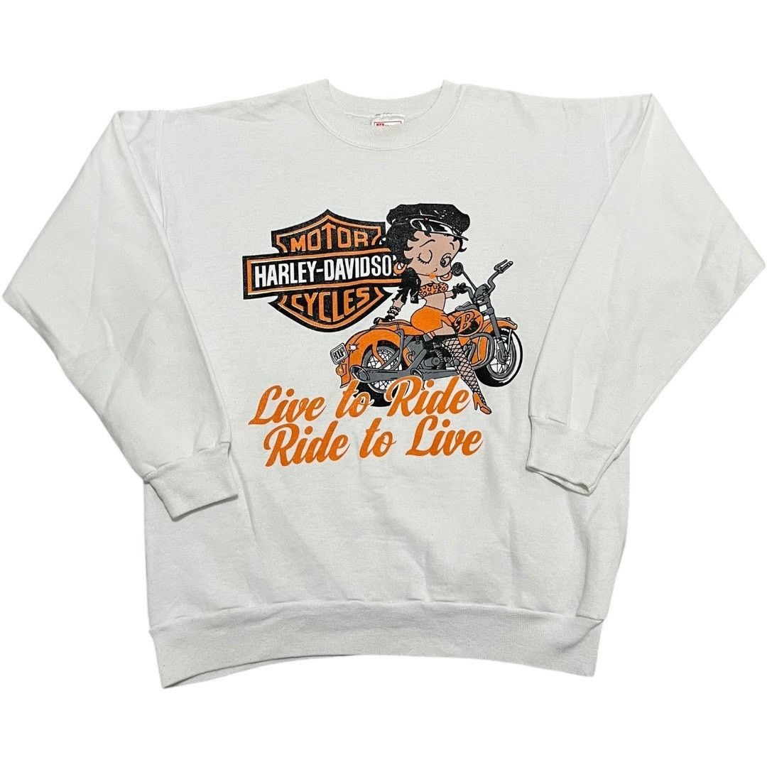 Harley-Davidson ベティ・ブープ スウェット Harley-Davidson ベティ・ブープ スウェット
