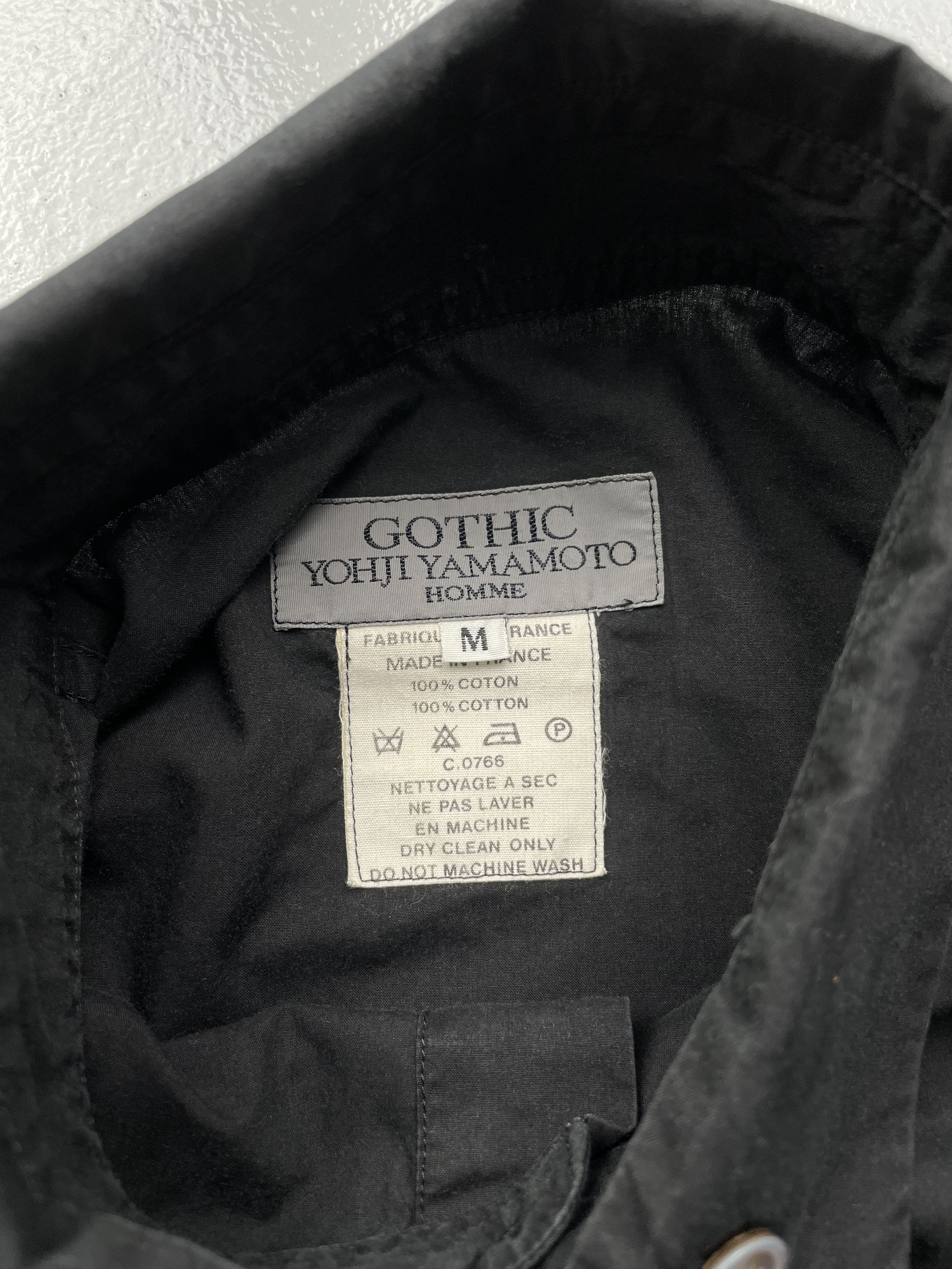 Yohji Yamamoto vintage GOTHIC Yohji Yamamoto Homme oversized shirt Size US M / EU 48-50 / 2 - 5 Thumbnail