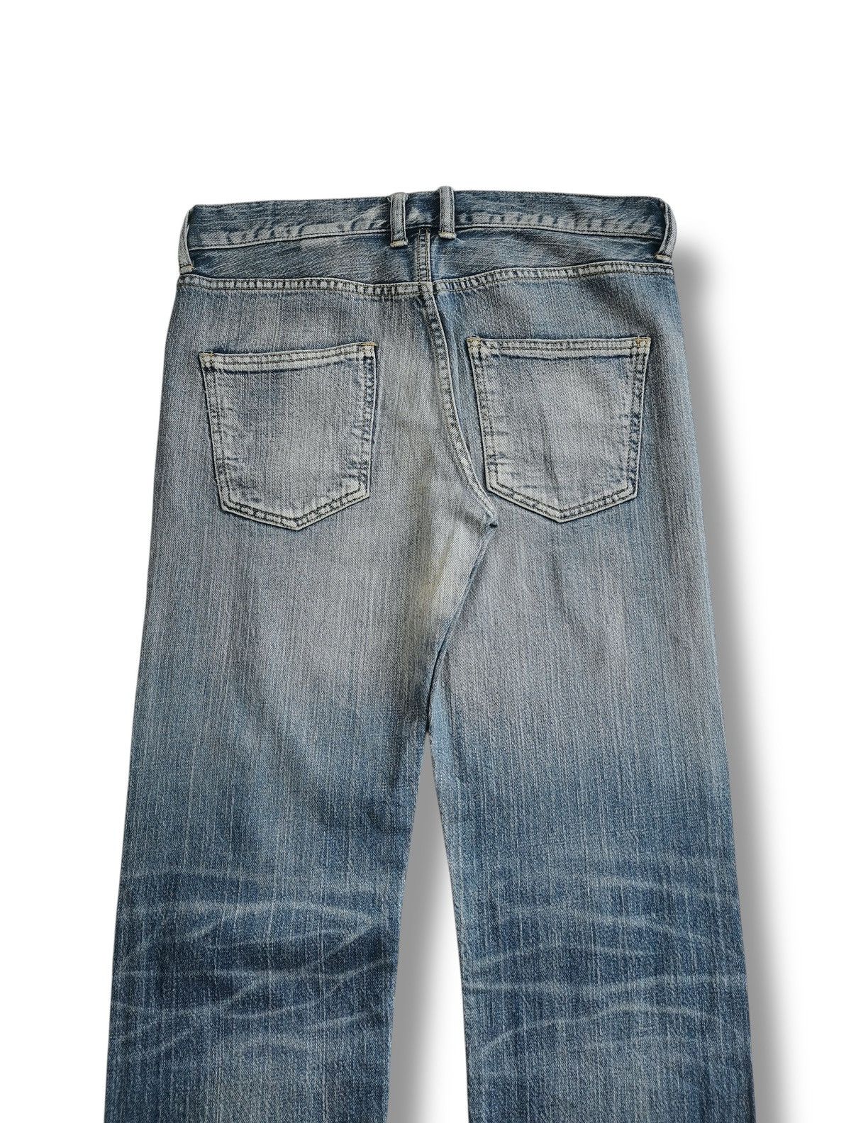 Japanese Brand THREE DOTS TURQUOISE JAPAN DISTRESSED JEANS Size US 30 / EU 46 - 3 Thumbnail