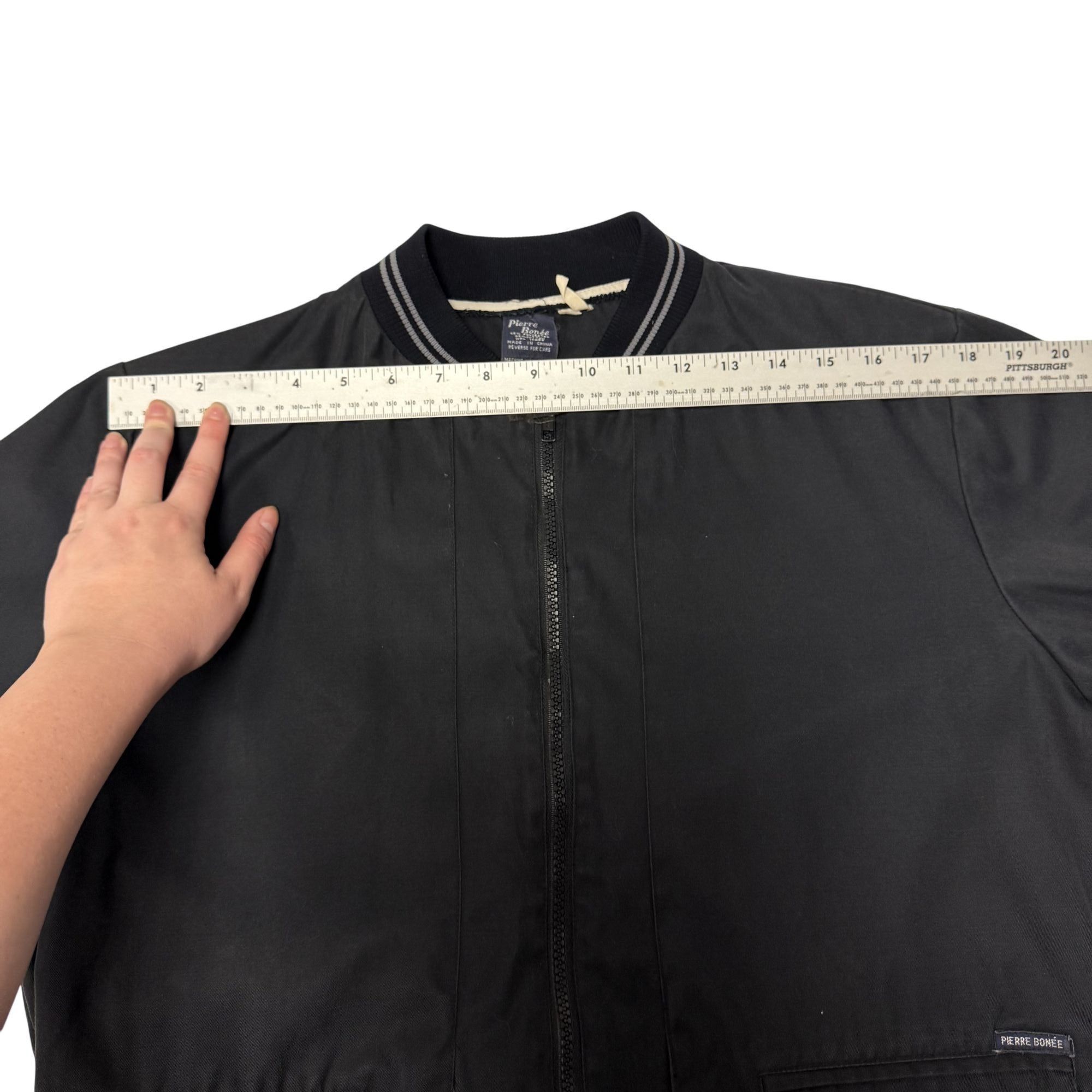 Other Vtg Pierre Bonee GABARDINE Bomber Stadium Rickey jacket Size US M / EU 48-50 / 2 - 9 Thumbnail