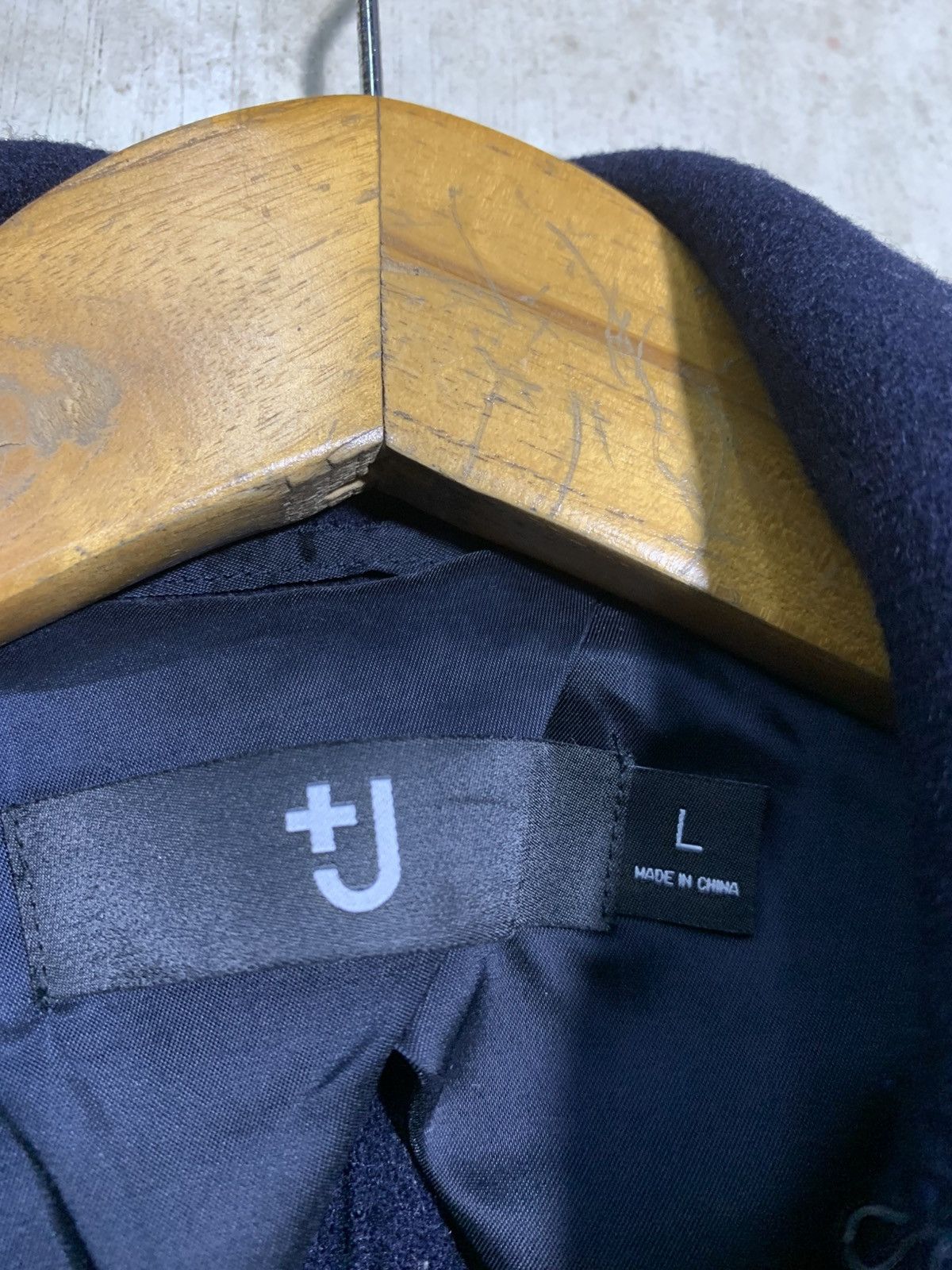 Jil Sander × Uniqlo 🔥+J NAVY WOOL DOUBLE BREAST JACKETS Size L / US 10 / IT 46 - 8 Thumbnail