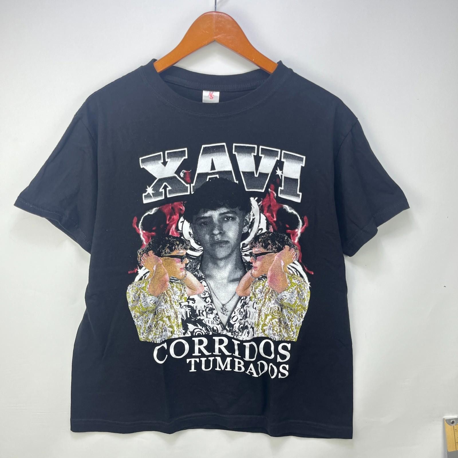 Vintage Xavi Corridos Tumbados Mexico Bootleg Rap T-Shirt Large Size US M / EU 48-50 / 2 - 1 Thumbnail