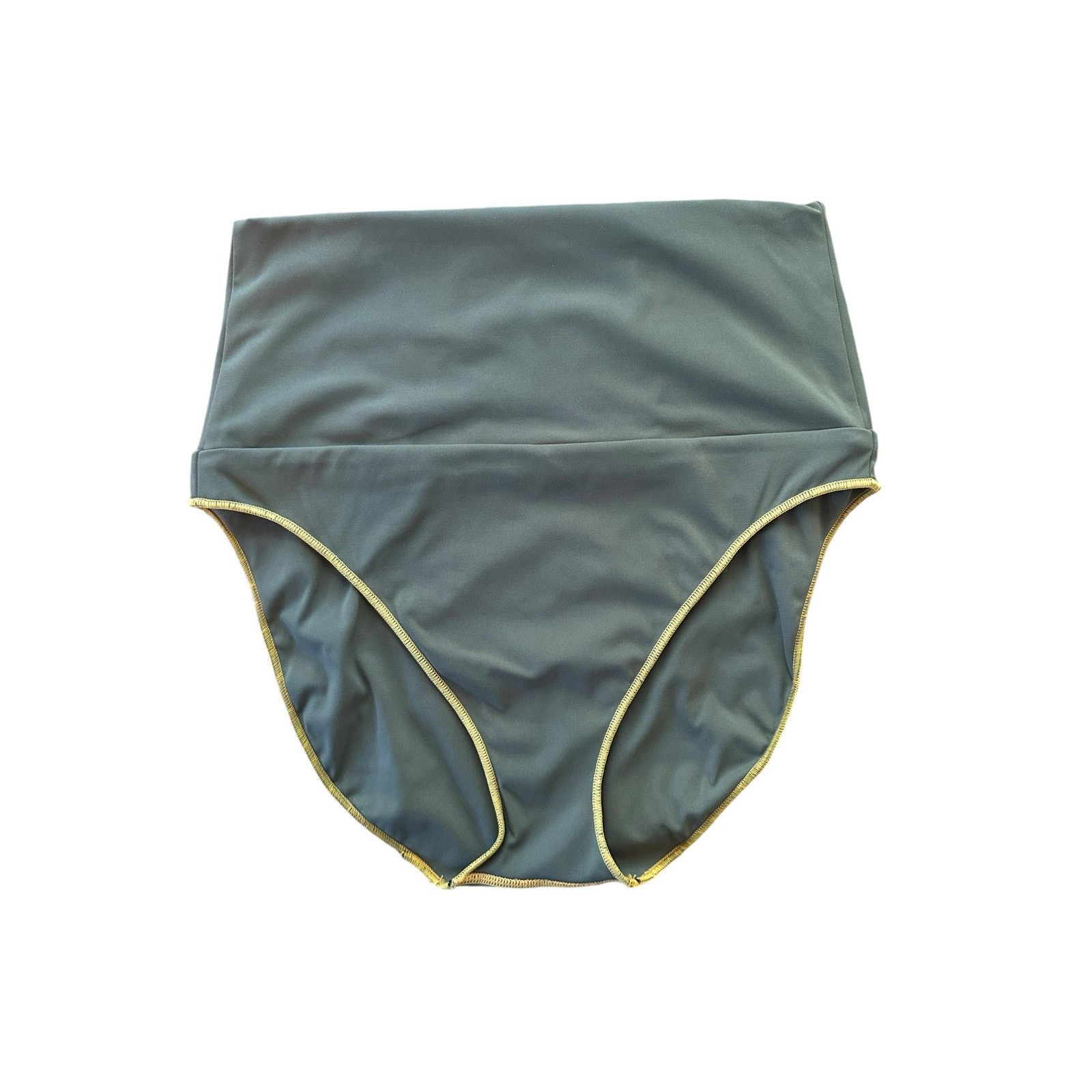 Free People NEW Its Now Cool Contour High Waist Pant Carraway Size 10 Size L / US 10 / IT 46 - 1 Thumbnail