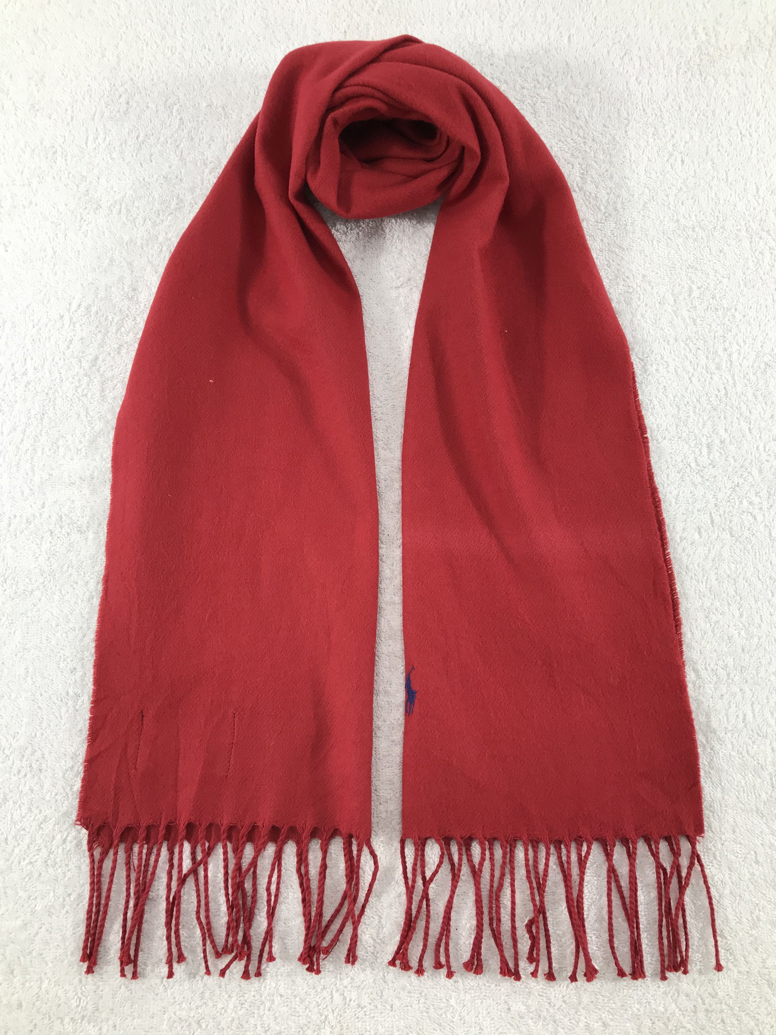 Polo Ralph Lauren × Vintage Polo Ralph Lauren Scarf / Muffler / Neckwear - WW1381 Size ONE SIZE - 1 Thumbnail