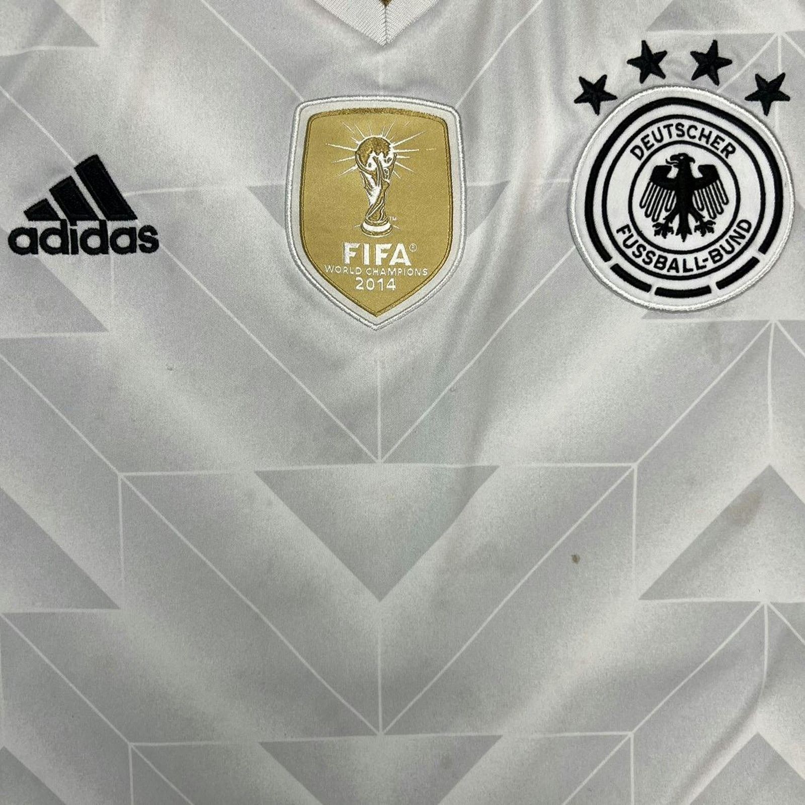 Adidas × Vintage 2016/17 Adidas Germany Duetscher Soccer Jersey XL Football Size US XL / EU 56 / 4 - 2 Thumbnail