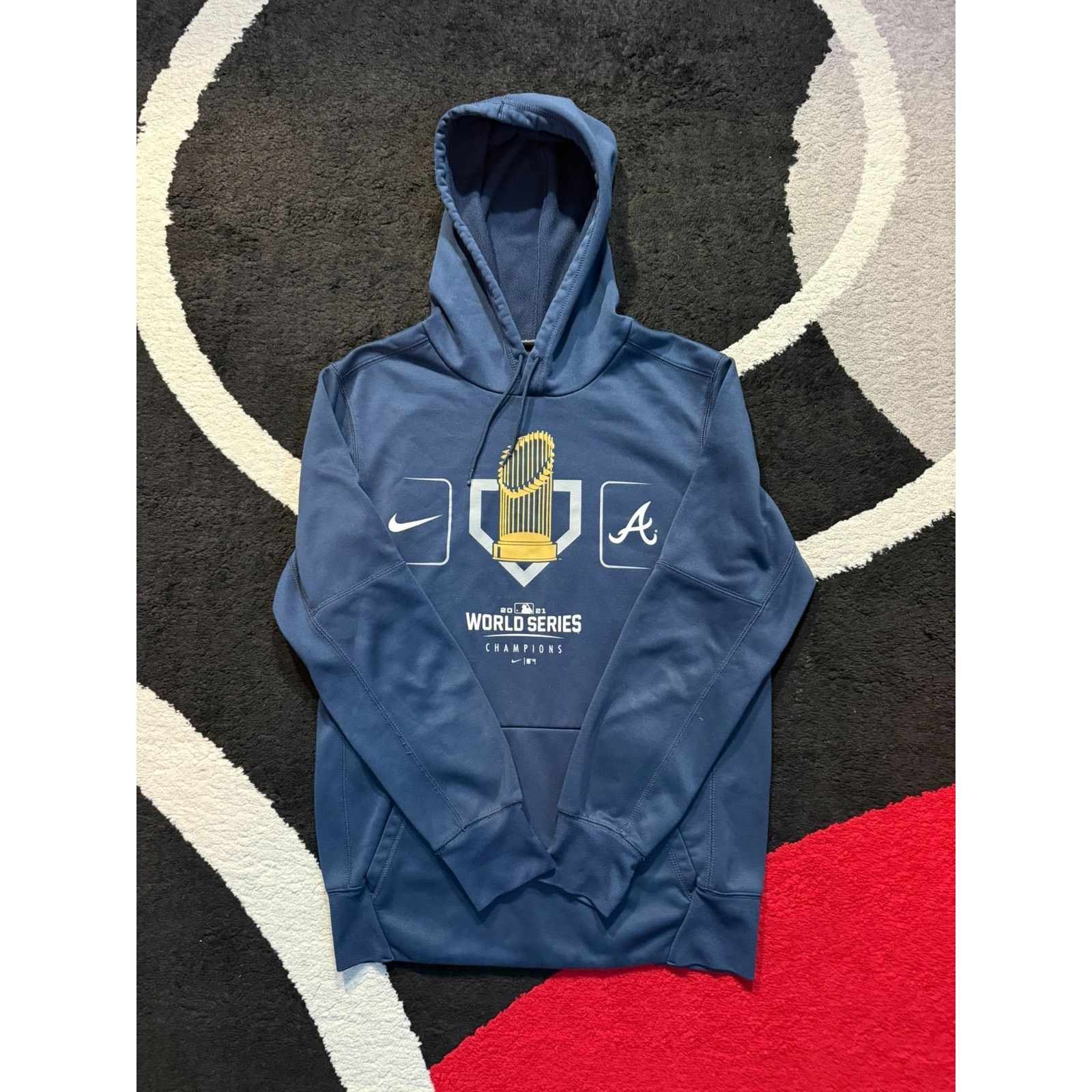 Nike Atlanta Braves Nike 2021 World Series Champions Hoodie Size US S / EU 44-46 / 1 - 4 Thumbnail