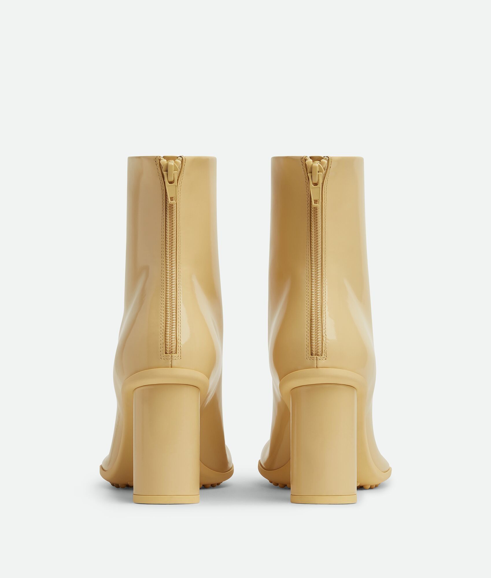 Bottega Veneta o1s1rm1125 Atomic Ankle Boots in Beige Size US 10 / IT 40 - 3 Thumbnail