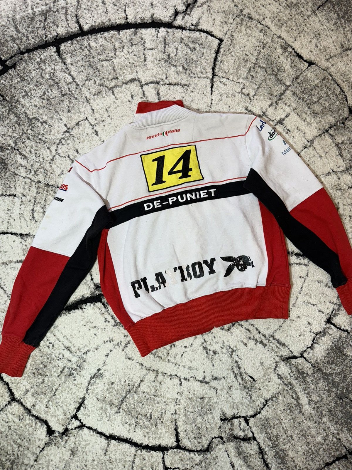 Formula 1 Honda Gresini Racing Patches Zip Hooded F-1 Team Playboy L Size US L / EU 52-54 / 3 - 11 Thumbnail